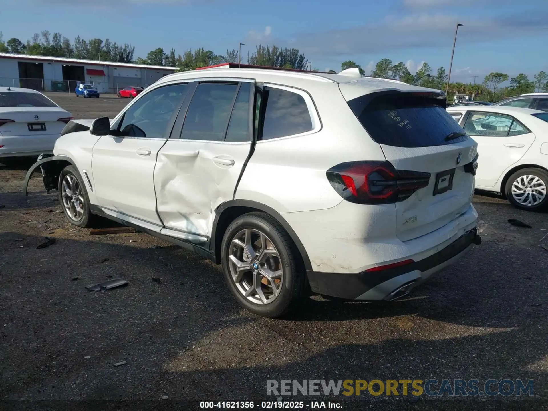 3 fotografías del automóvil dañado WBX47DP0XRN314770 BMW X3 2024