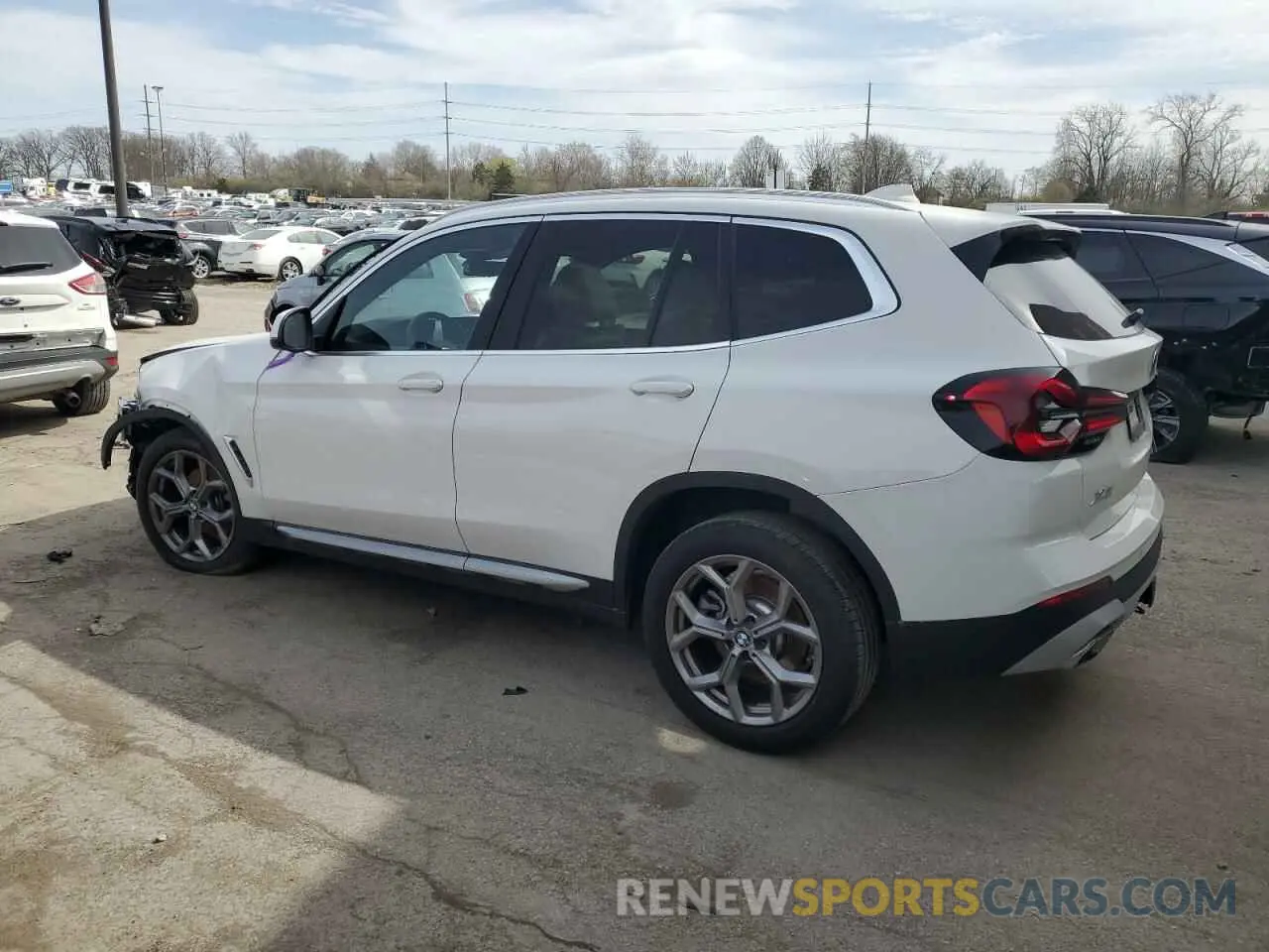 2 fotografías del automóvil dañado WBX57DP05RN302675 BMW X3 2024