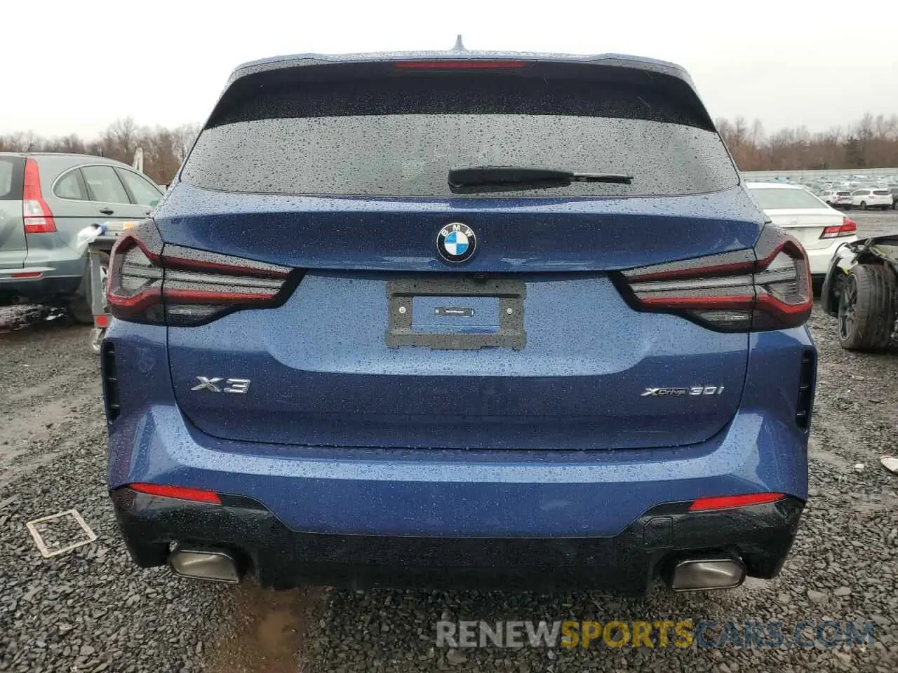 6 fotografías del automóvil dañado WBX57DP08RN290439 BMW X3 2024