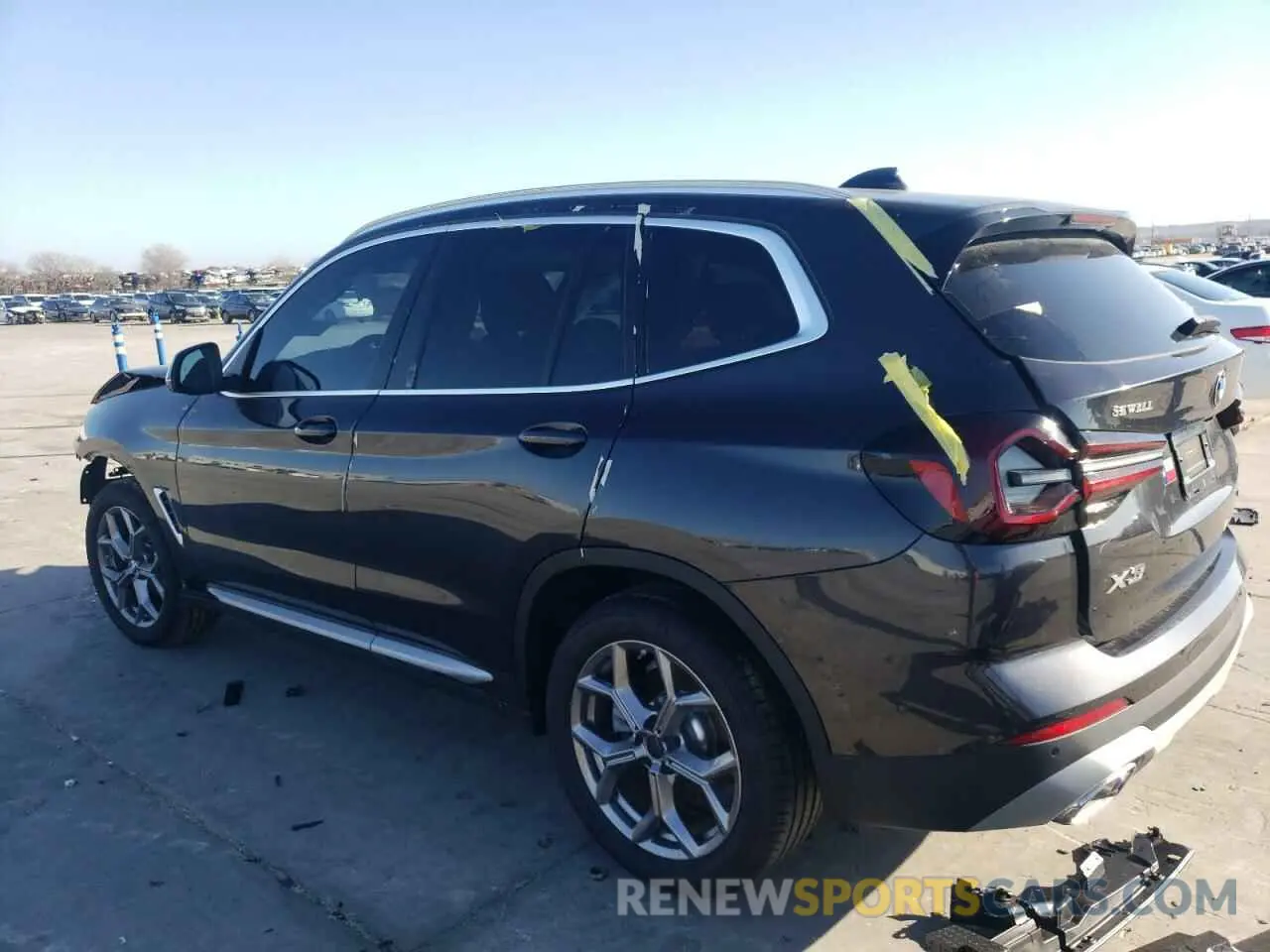 2 fotografías del automóvil dañado WBX57DP08RN298752 BMW X3 2024