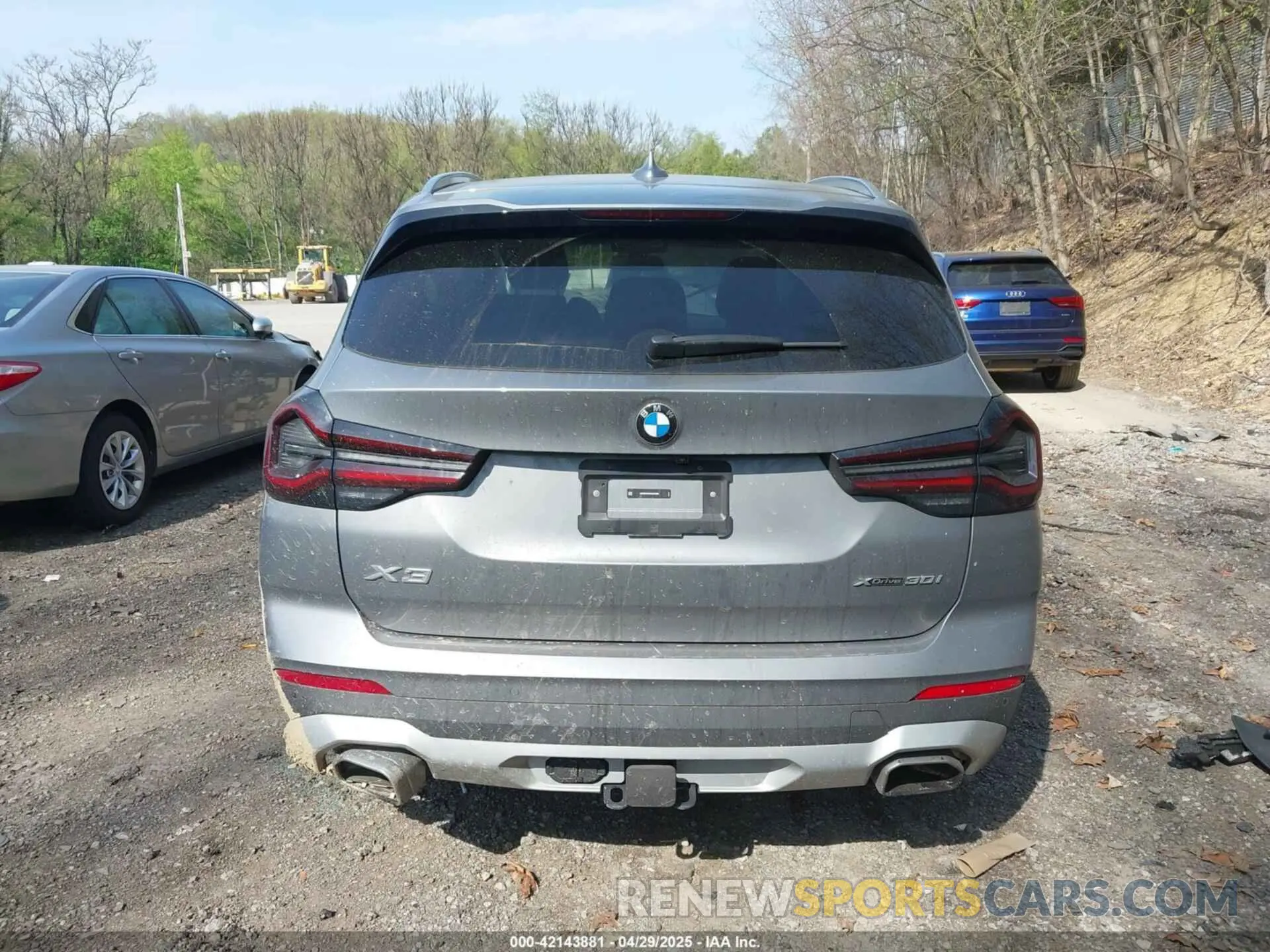 17 fotografías del automóvil dañado WBX57DP0XRN253280 BMW X3 2024