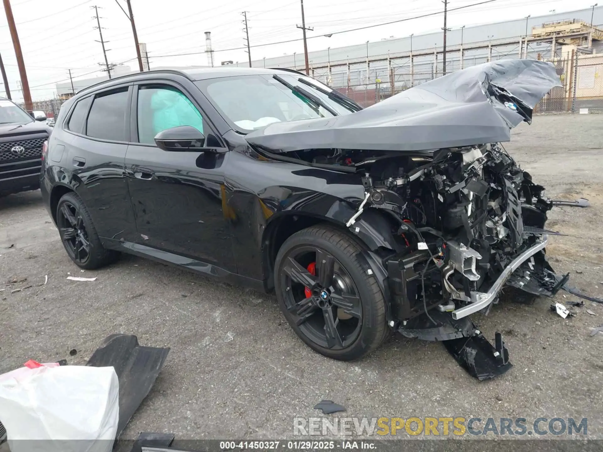 1 fotografías del automóvil dañado 5UX53GP04S9Y52862 BMW X3 2025
