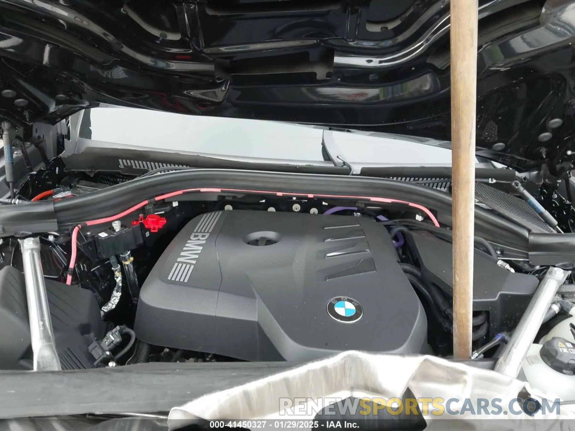 10 fotografías del automóvil dañado 5UX53GP04S9Y52862 BMW X3 2025