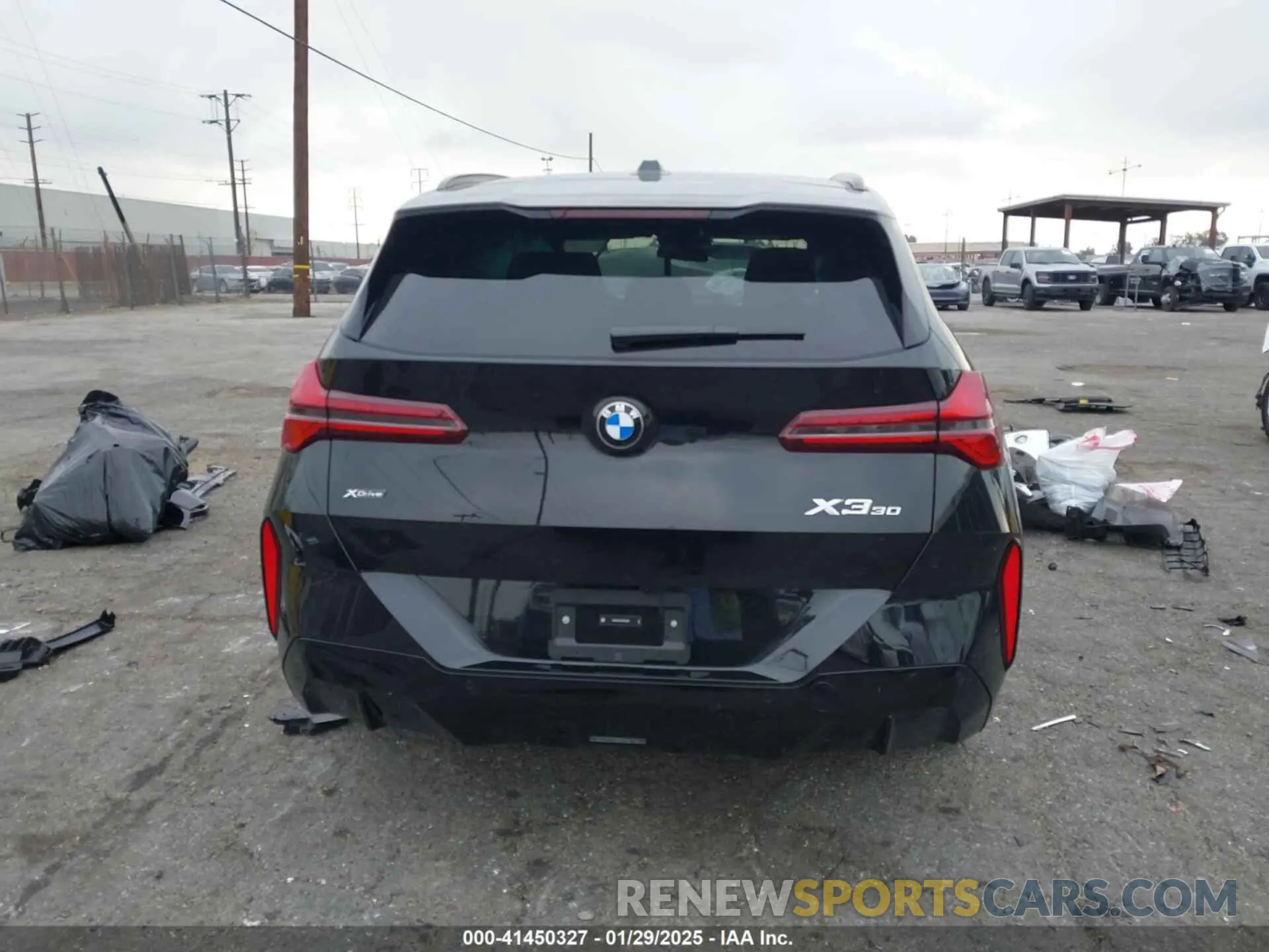 17 fotografías del automóvil dañado 5UX53GP04S9Y52862 BMW X3 2025