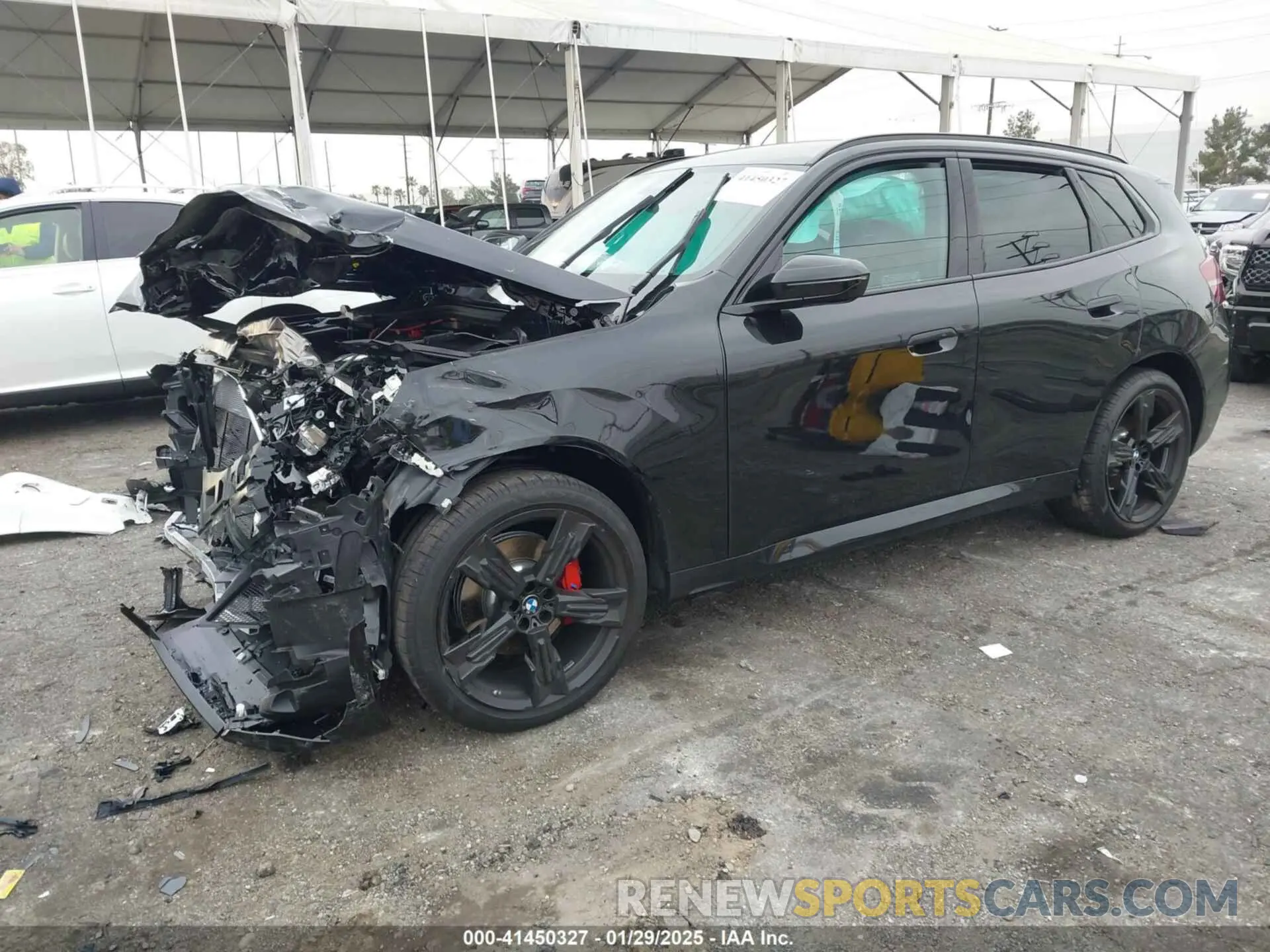 2 fotografías del automóvil dañado 5UX53GP04S9Y52862 BMW X3 2025