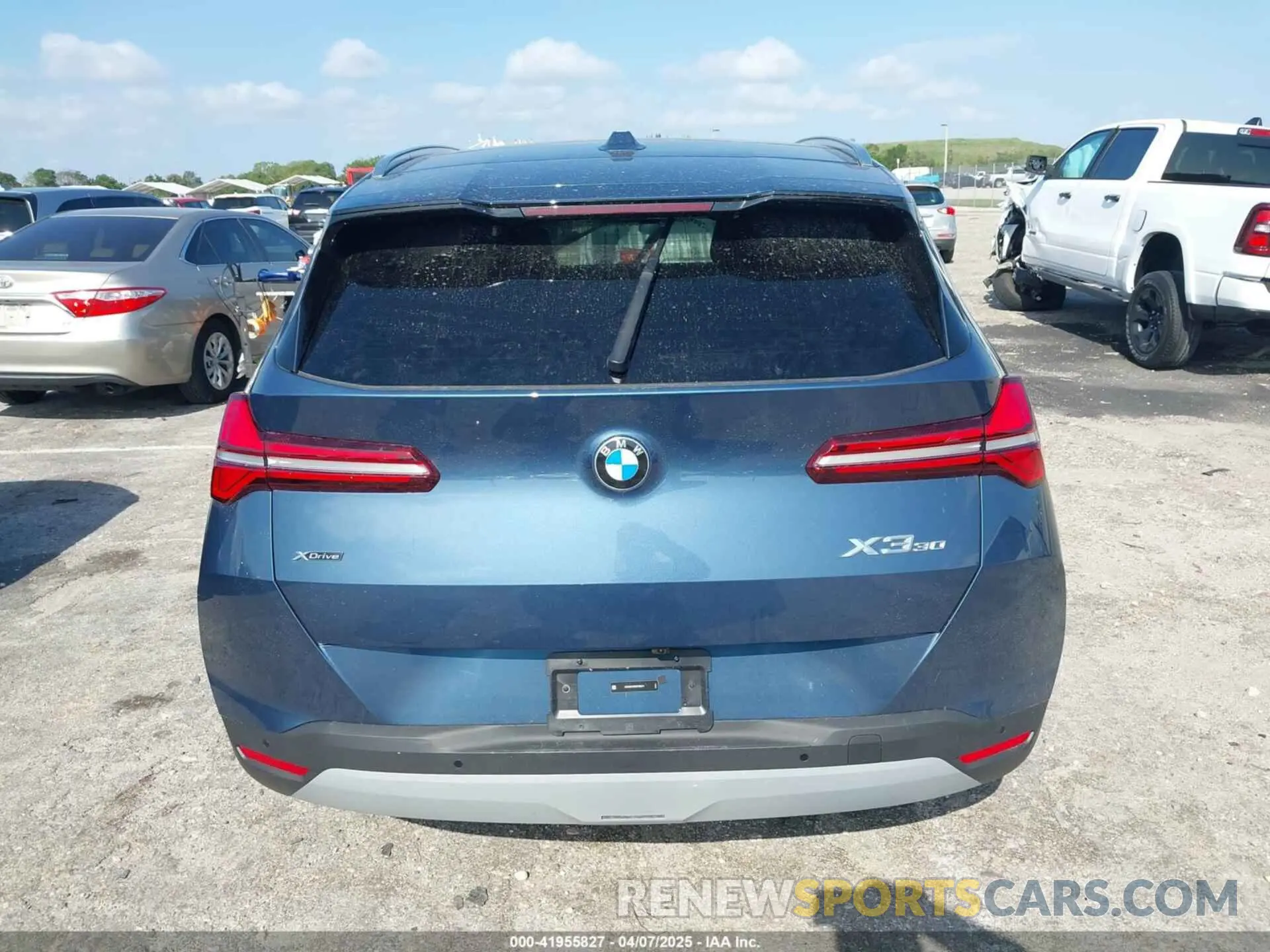 16 fotografías del automóvil dañado 5UX53GP09S9Y86411 BMW X3 2025