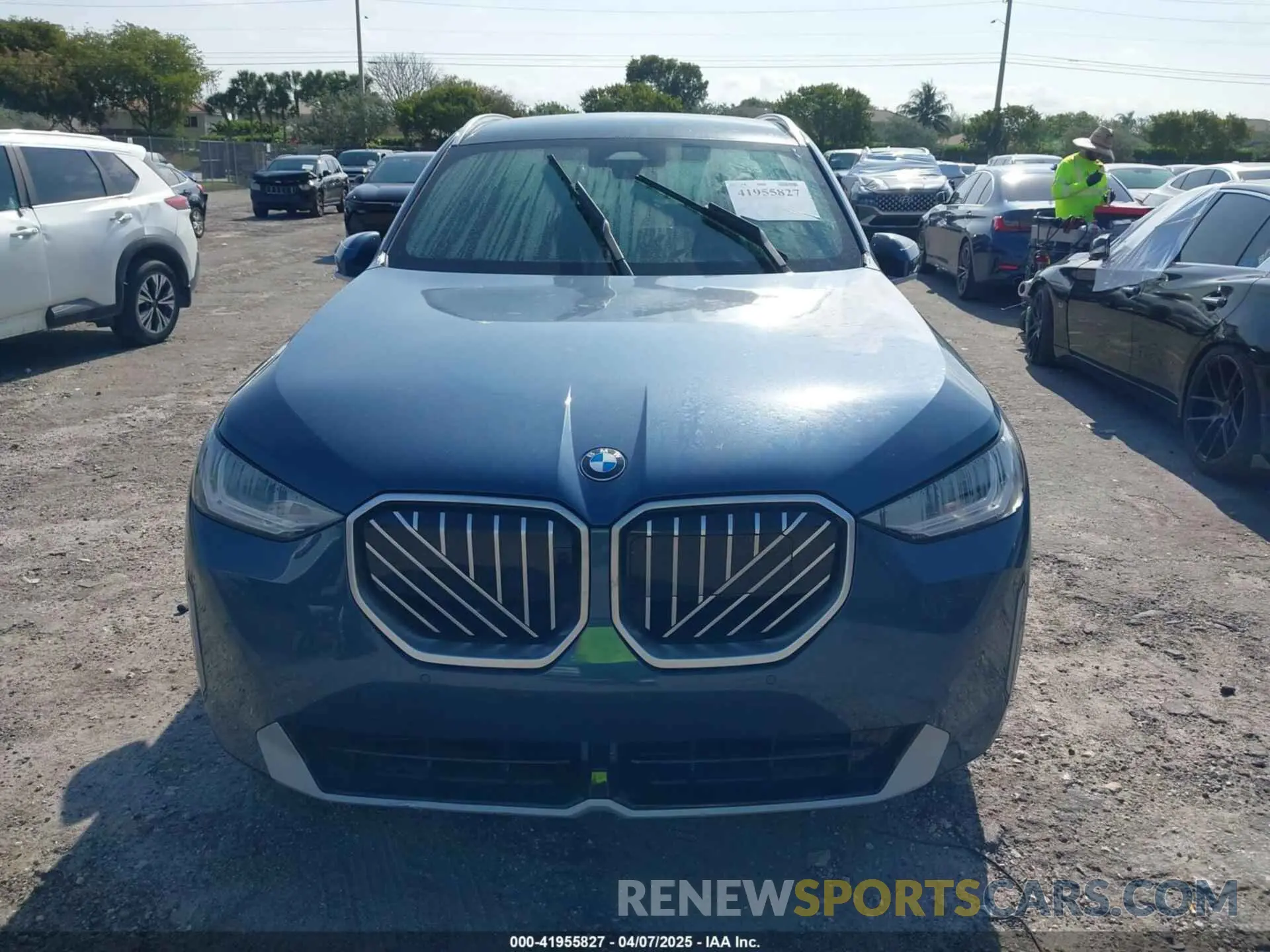 6 fotografías del automóvil dañado 5UX53GP09S9Y86411 BMW X3 2025