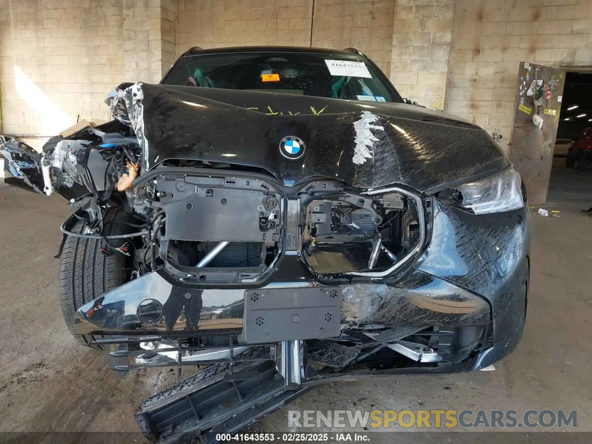 12 fotografías del automóvil dañado 5UX73GP06S9Y73124 BMW X3 2025