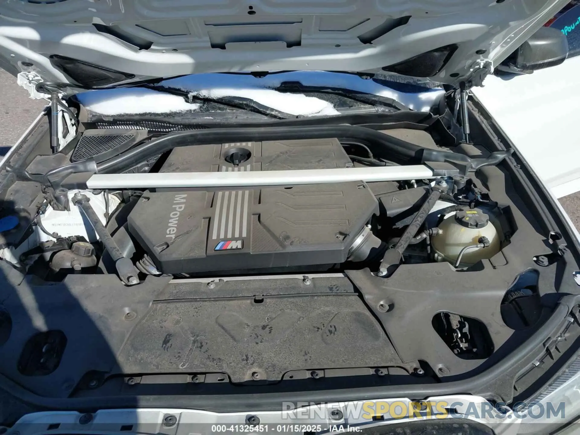 10 fotografías del automóvil dañado 5YMTS0C00LLT10307 BMW X3 M 2020