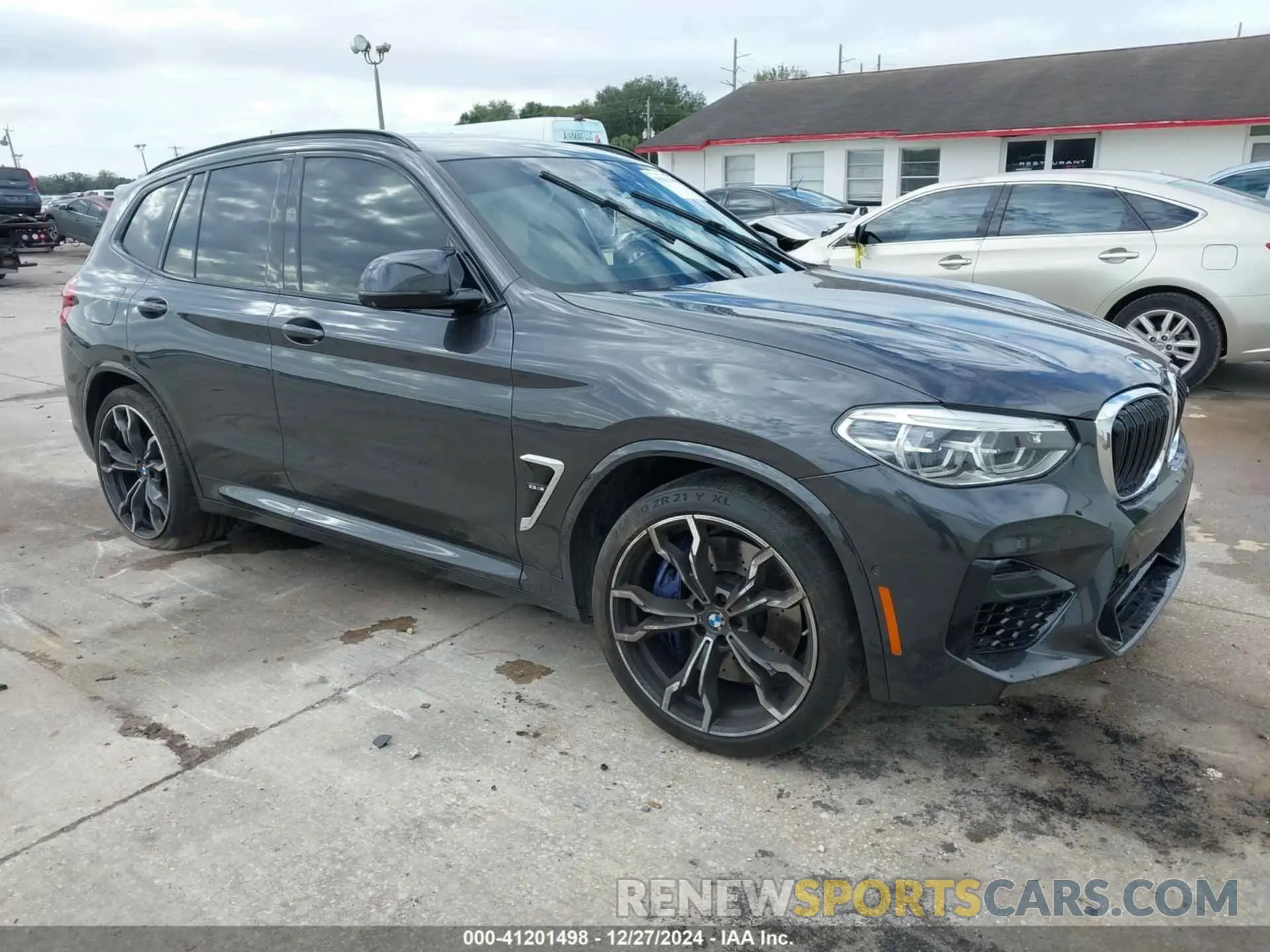 1 fotografías del automóvil dañado 5YMTS0C01LLT10364 BMW X3 M 2020