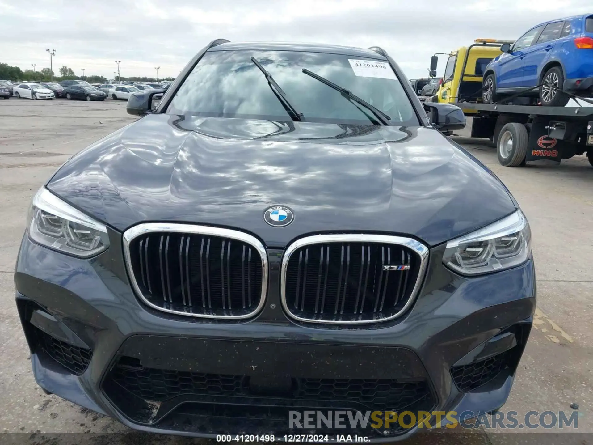 12 fotografías del automóvil dañado 5YMTS0C01LLT10364 BMW X3 M 2020