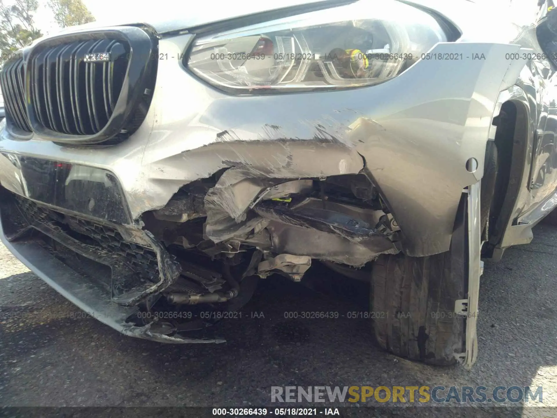 6 fotografías del automóvil dañado 5YMTS0C02L9C26554 BMW X3 M 2020