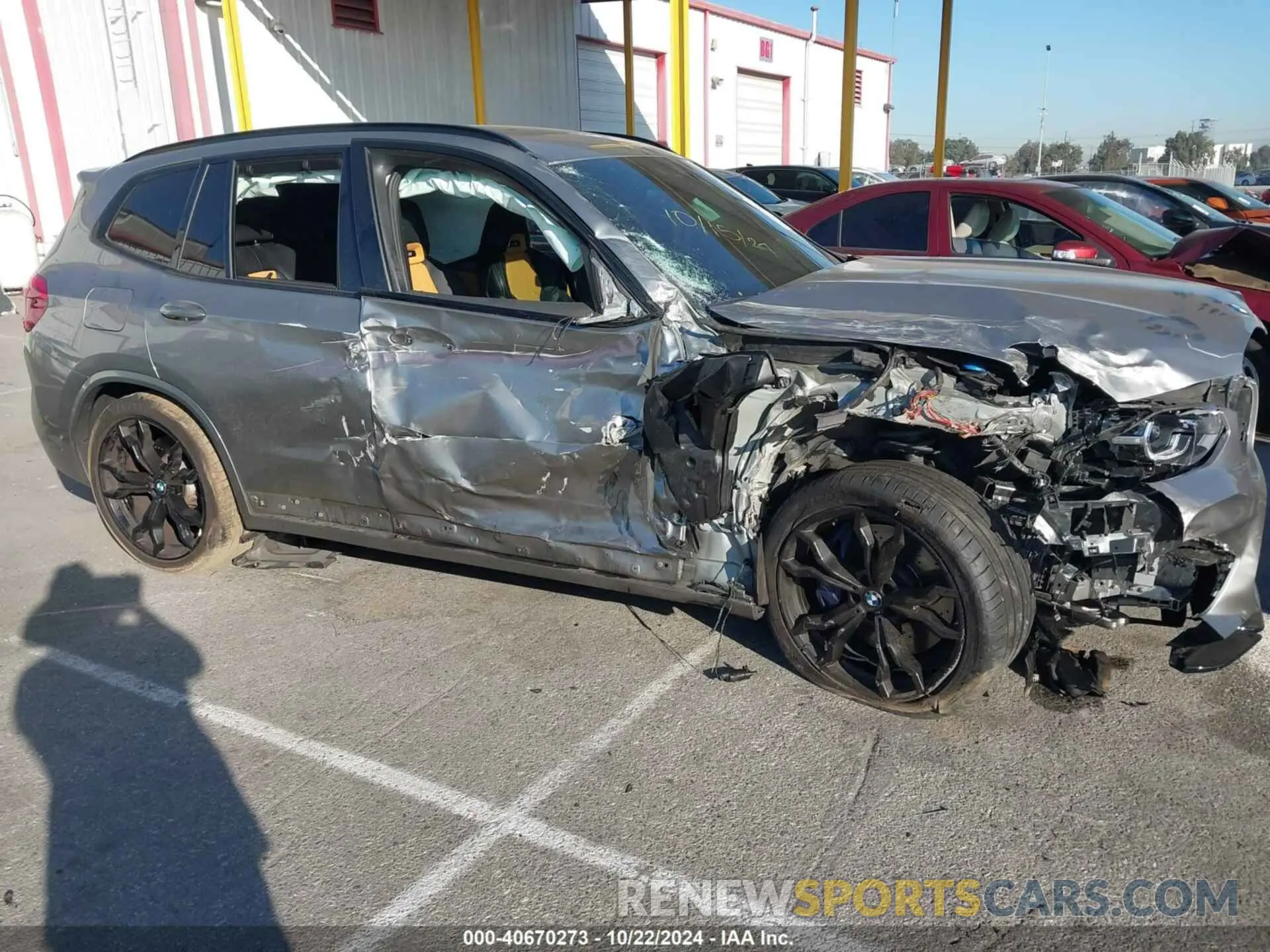 12 fotografías del automóvil dañado 5YMTS0C02LLA57753 BMW X3 M 2020