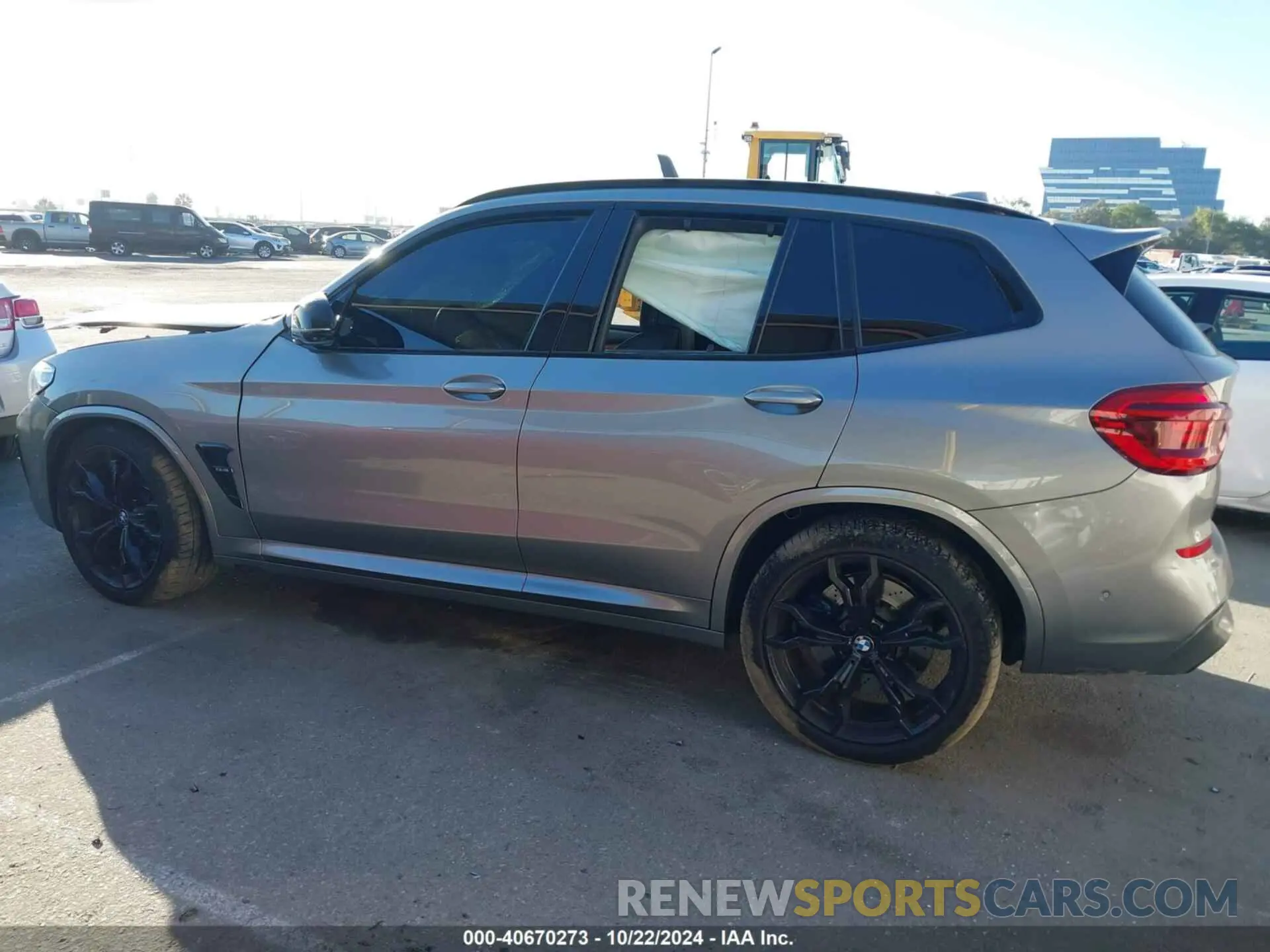 13 fotografías del automóvil dañado 5YMTS0C02LLA57753 BMW X3 M 2020