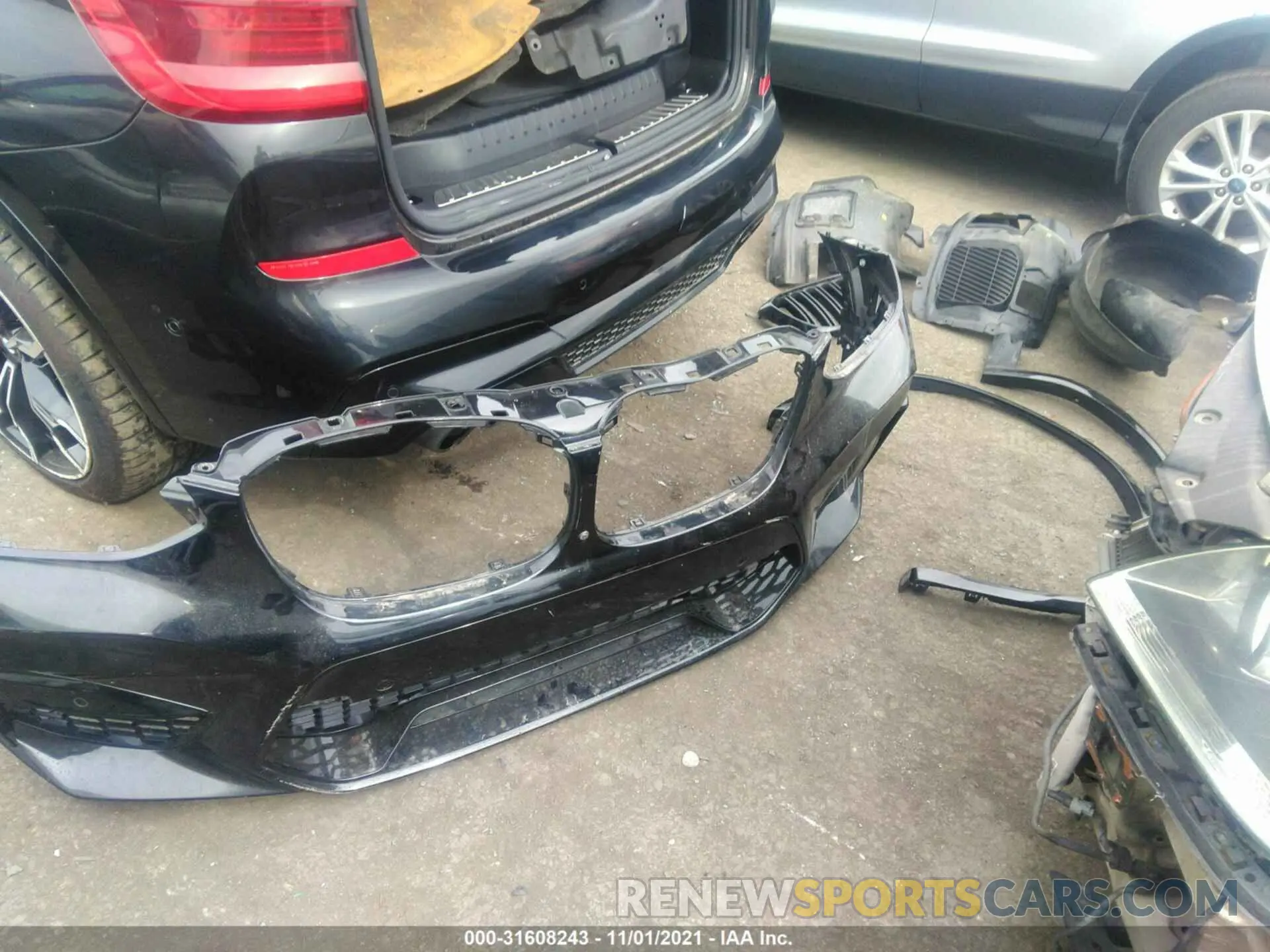 12 fotografías del automóvil dañado 5YMTS0C02LLT10552 BMW X3 M 2020