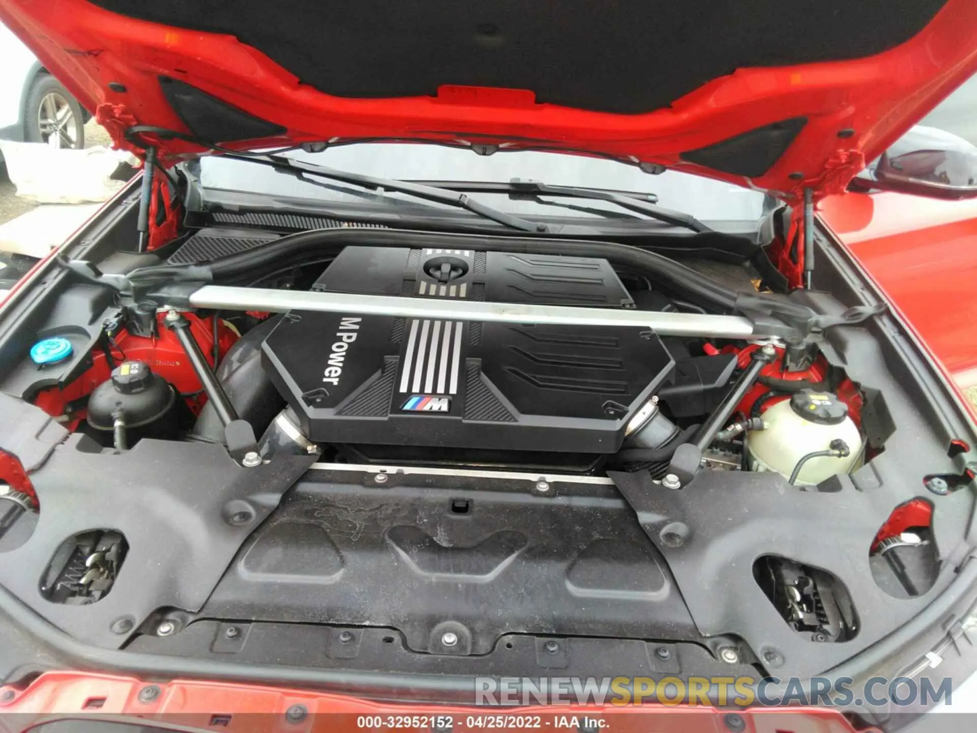 9 fotografías del automóvil dañado 5YMTS0C03L9B44042 BMW X3 M 2020