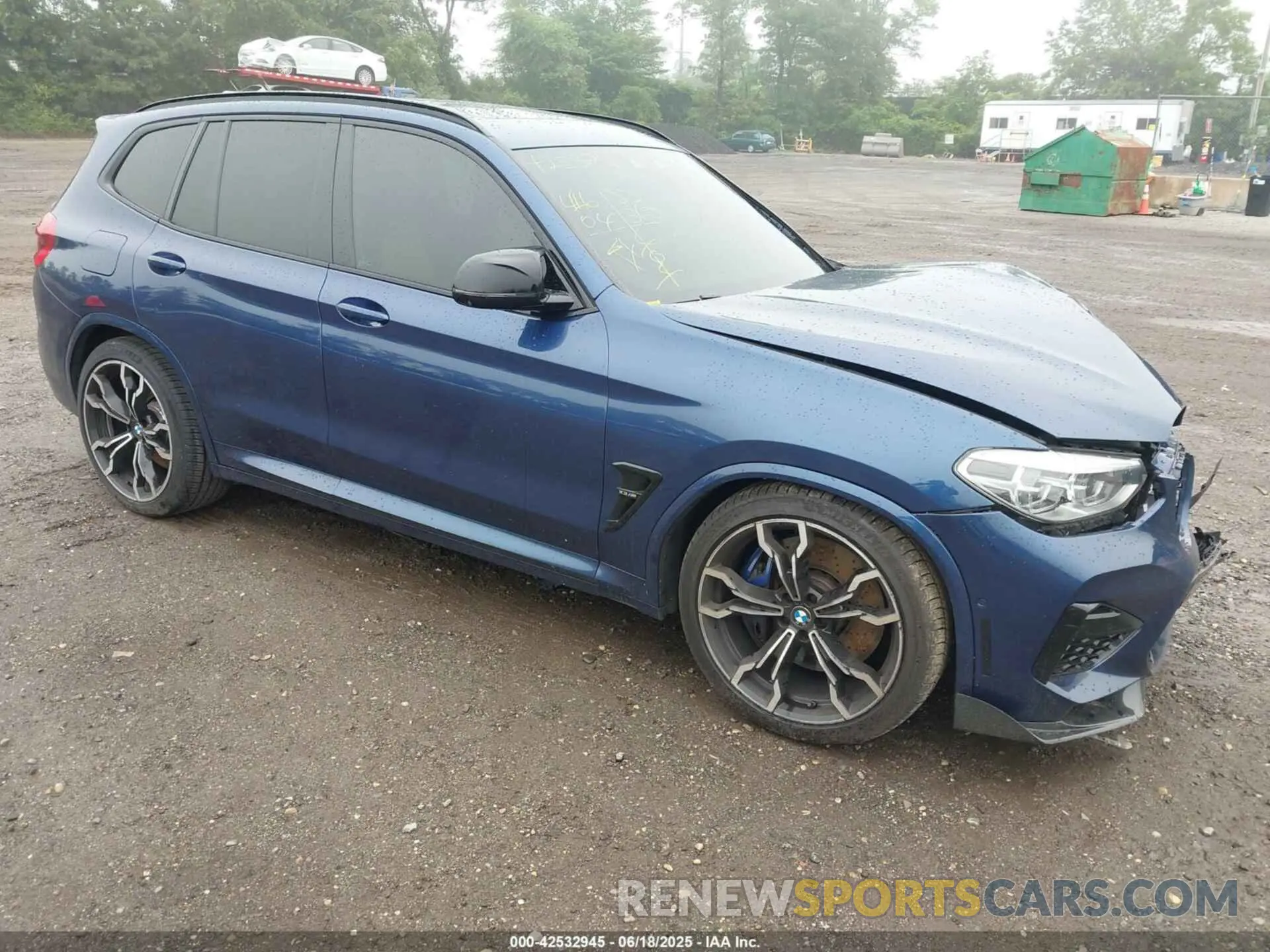 1 fotografías del automóvil dañado 5YMTS0C03L9B74349 BMW X3 M 2020