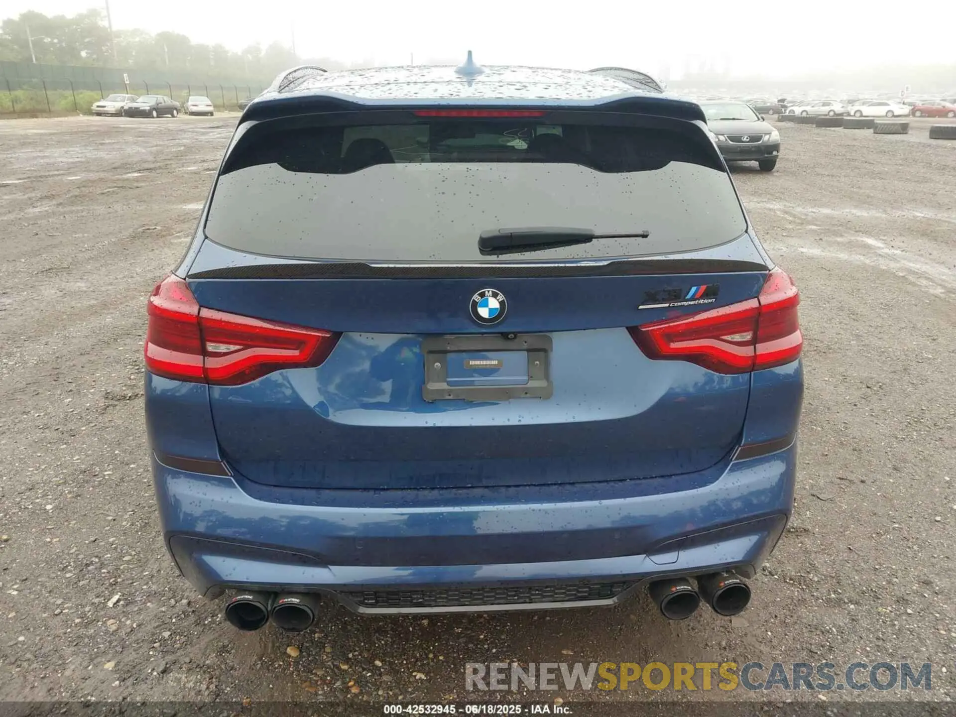 16 fotografías del automóvil dañado 5YMTS0C03L9B74349 BMW X3 M 2020