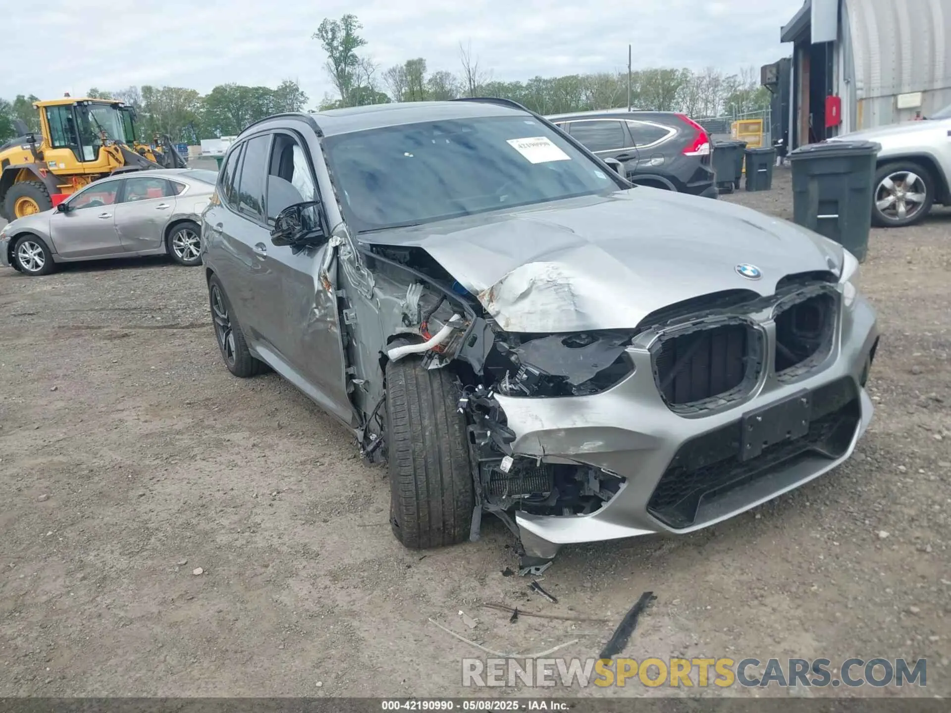 6 fotografías del automóvil dañado 5YMTS0C03L9C47882 BMW X3 M 2020