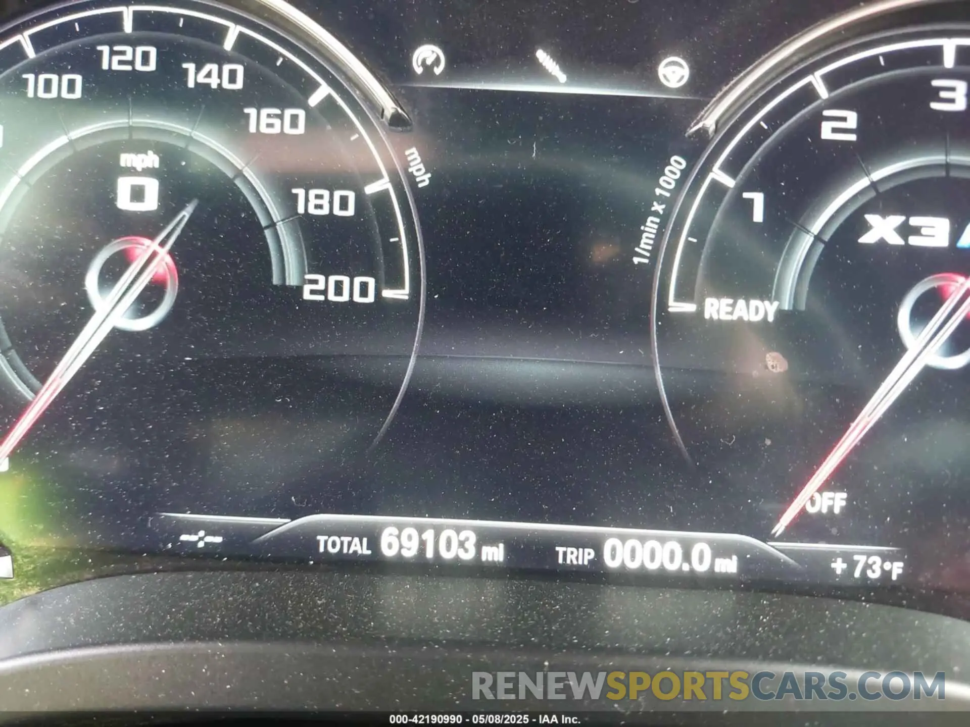 7 fotografías del automóvil dañado 5YMTS0C03L9C47882 BMW X3 M 2020