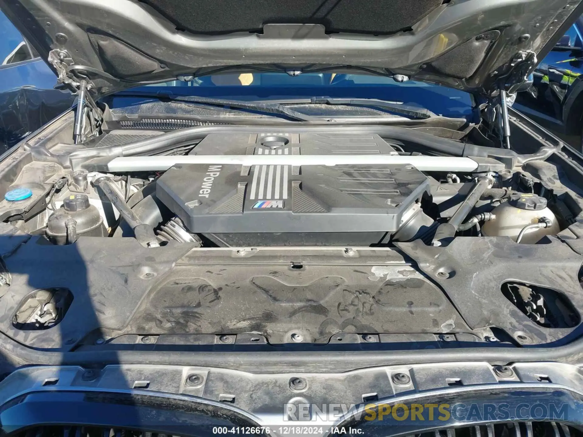 10 fotografías del automóvil dañado 5YMTS0C03LLA57759 BMW X3 M 2020