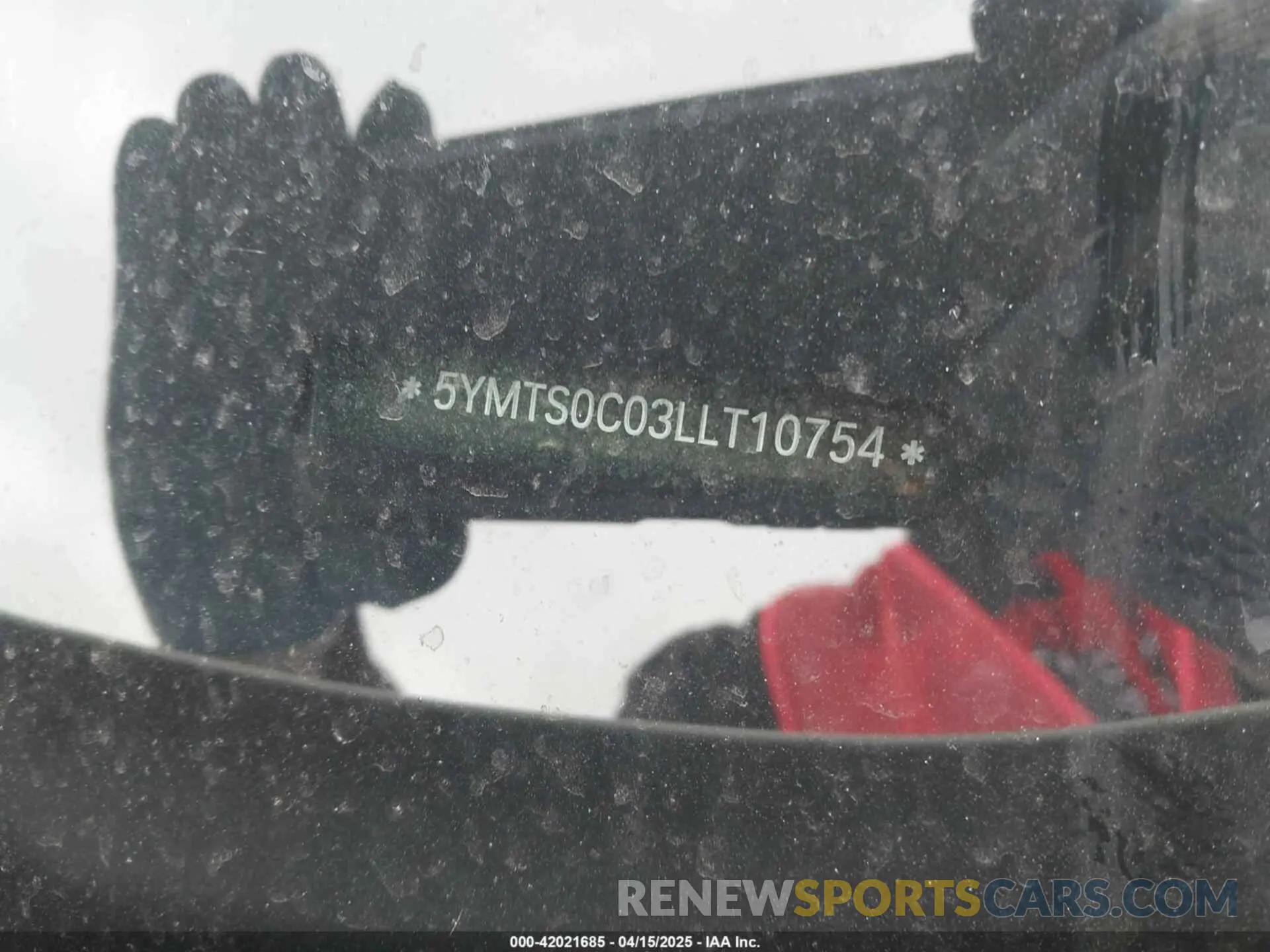 9 fotografías del automóvil dañado 5YMTS0C03LLT10754 BMW X3 M 2020