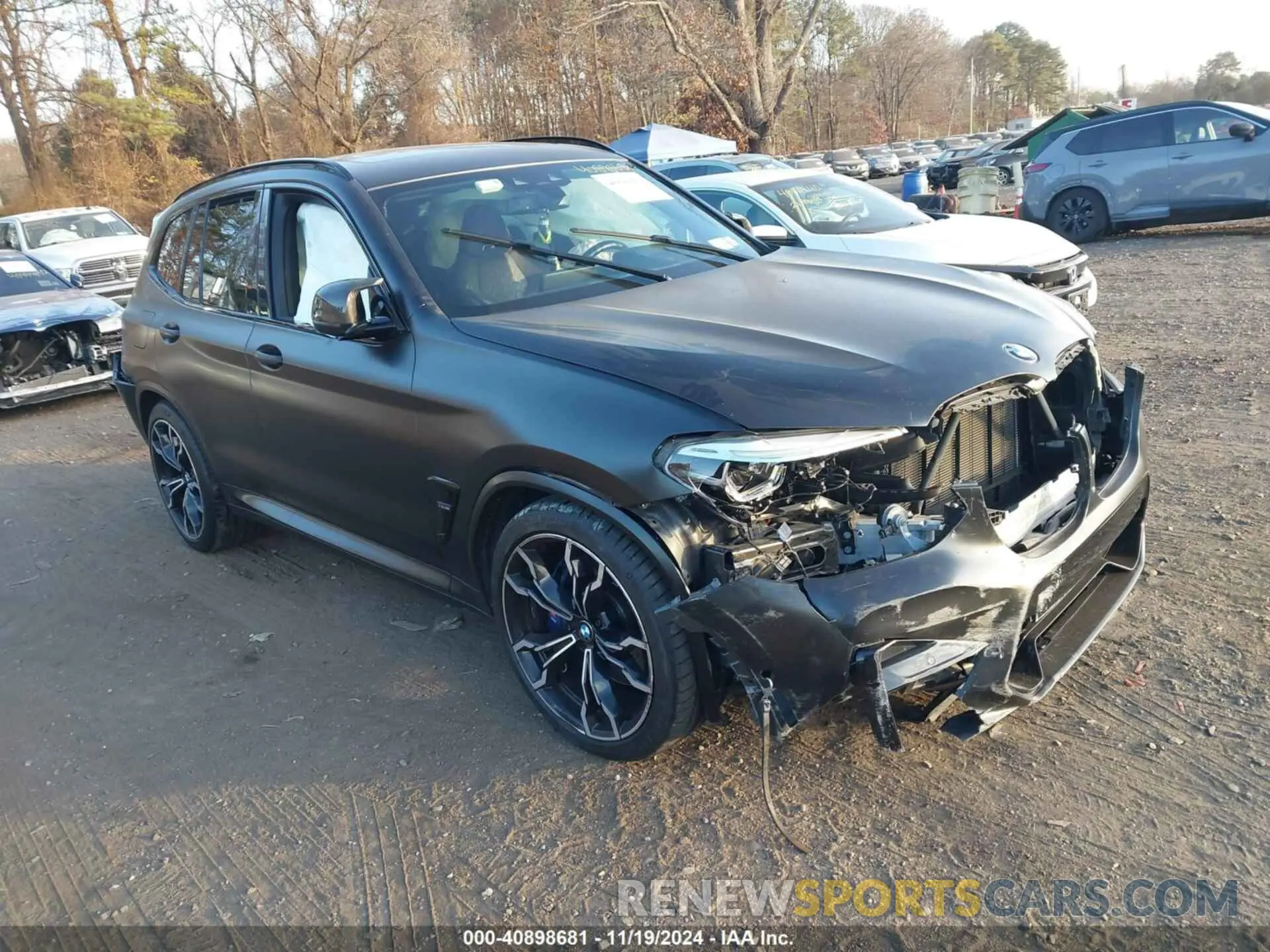 1 fotografías del automóvil dañado 5YMTS0C04L9B70097 BMW X3 M 2020