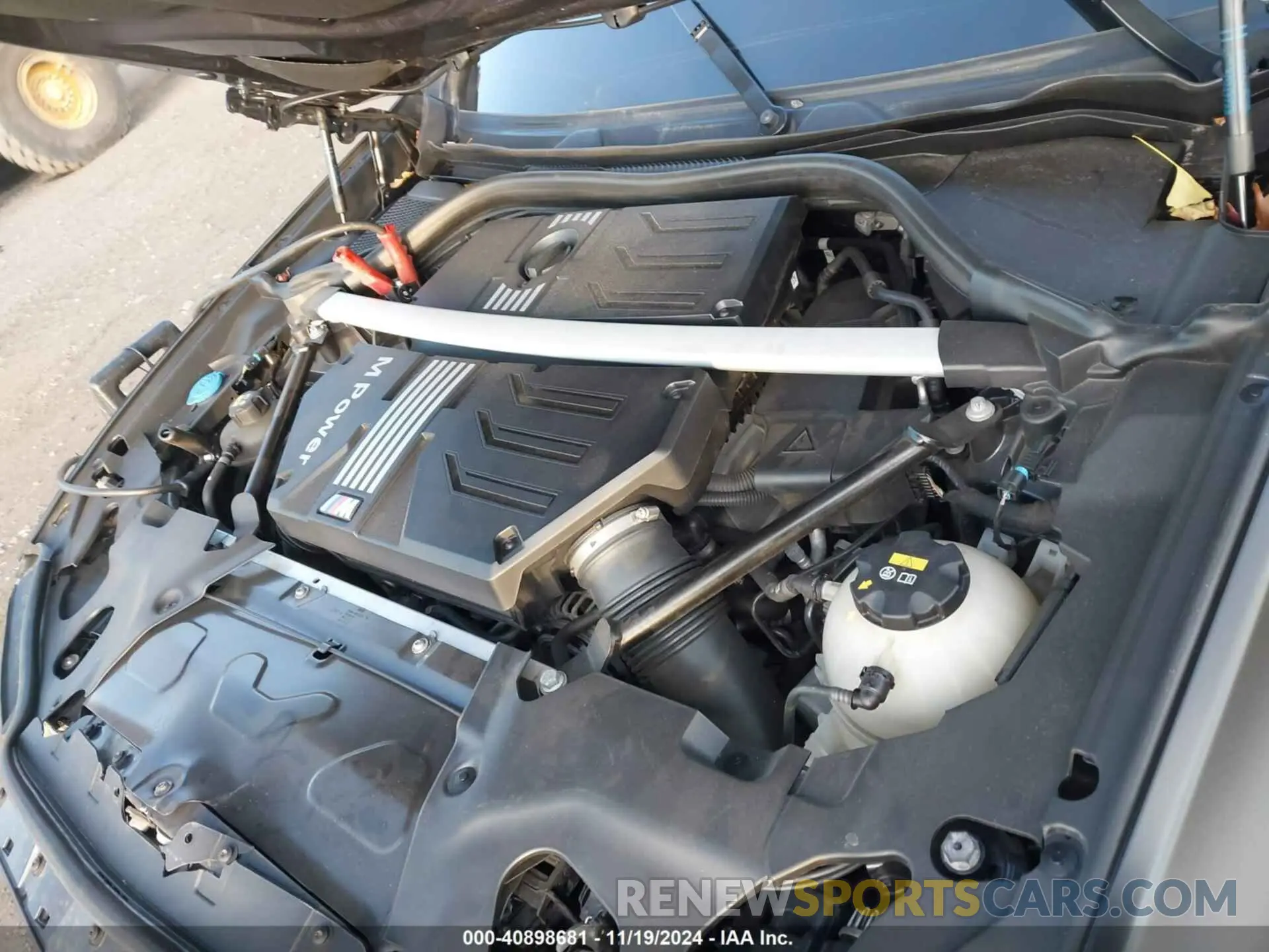 10 fotografías del automóvil dañado 5YMTS0C04L9B70097 BMW X3 M 2020