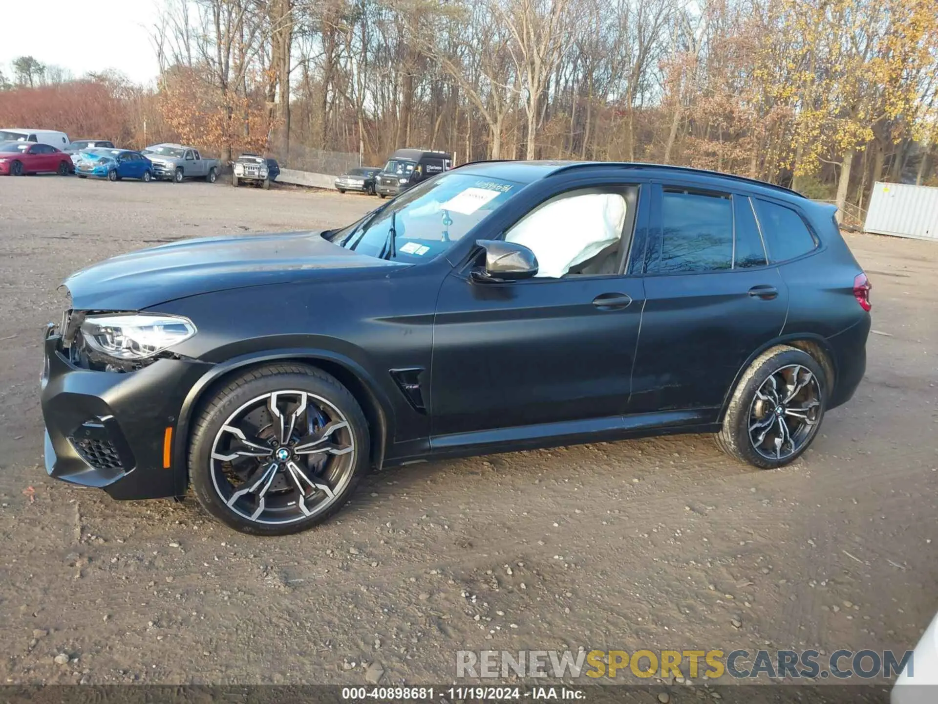 13 fotografías del automóvil dañado 5YMTS0C04L9B70097 BMW X3 M 2020