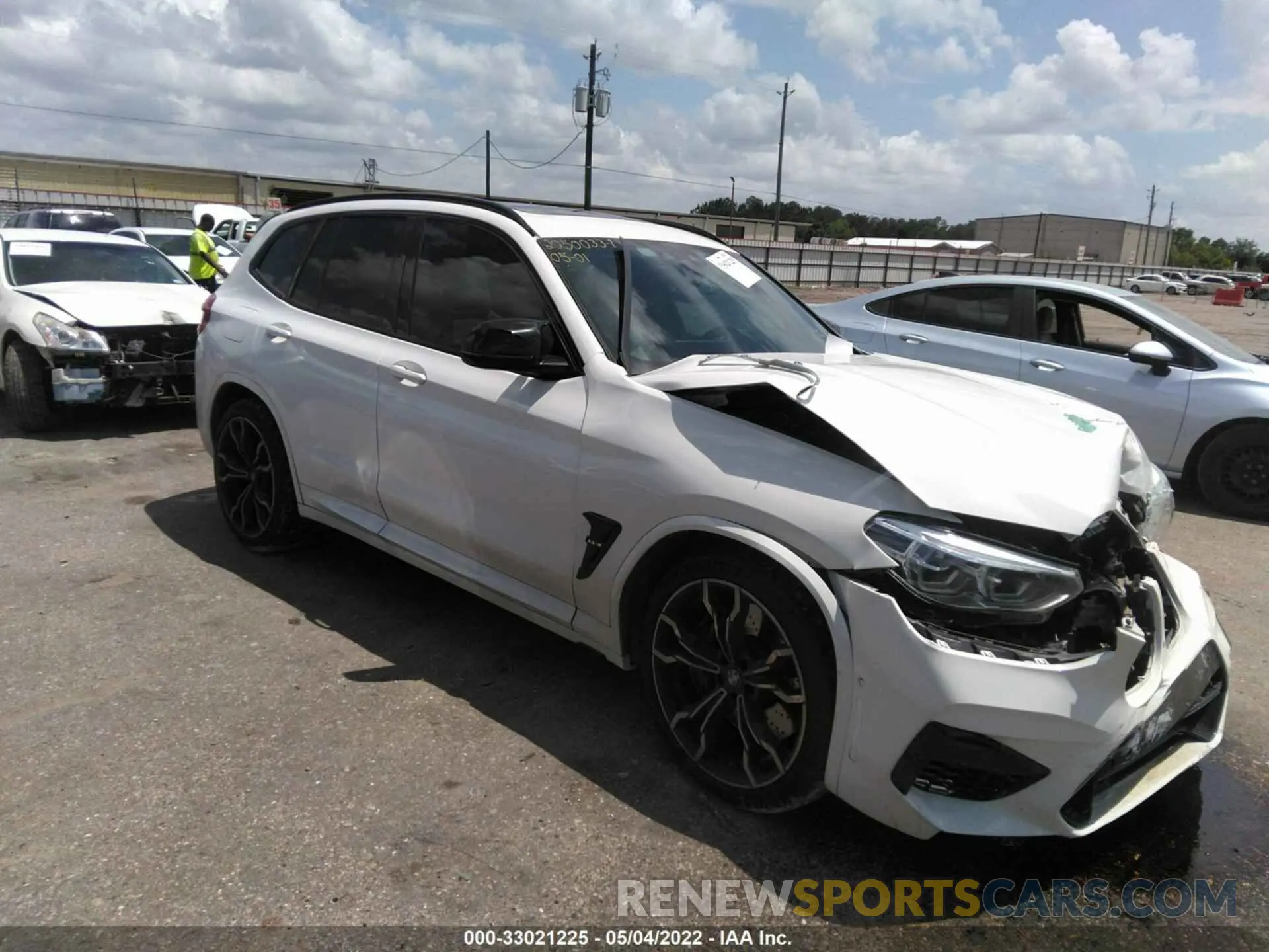 1 fotografías del automóvil dañado 5YMTS0C05LLT11078 BMW X3 M 2020