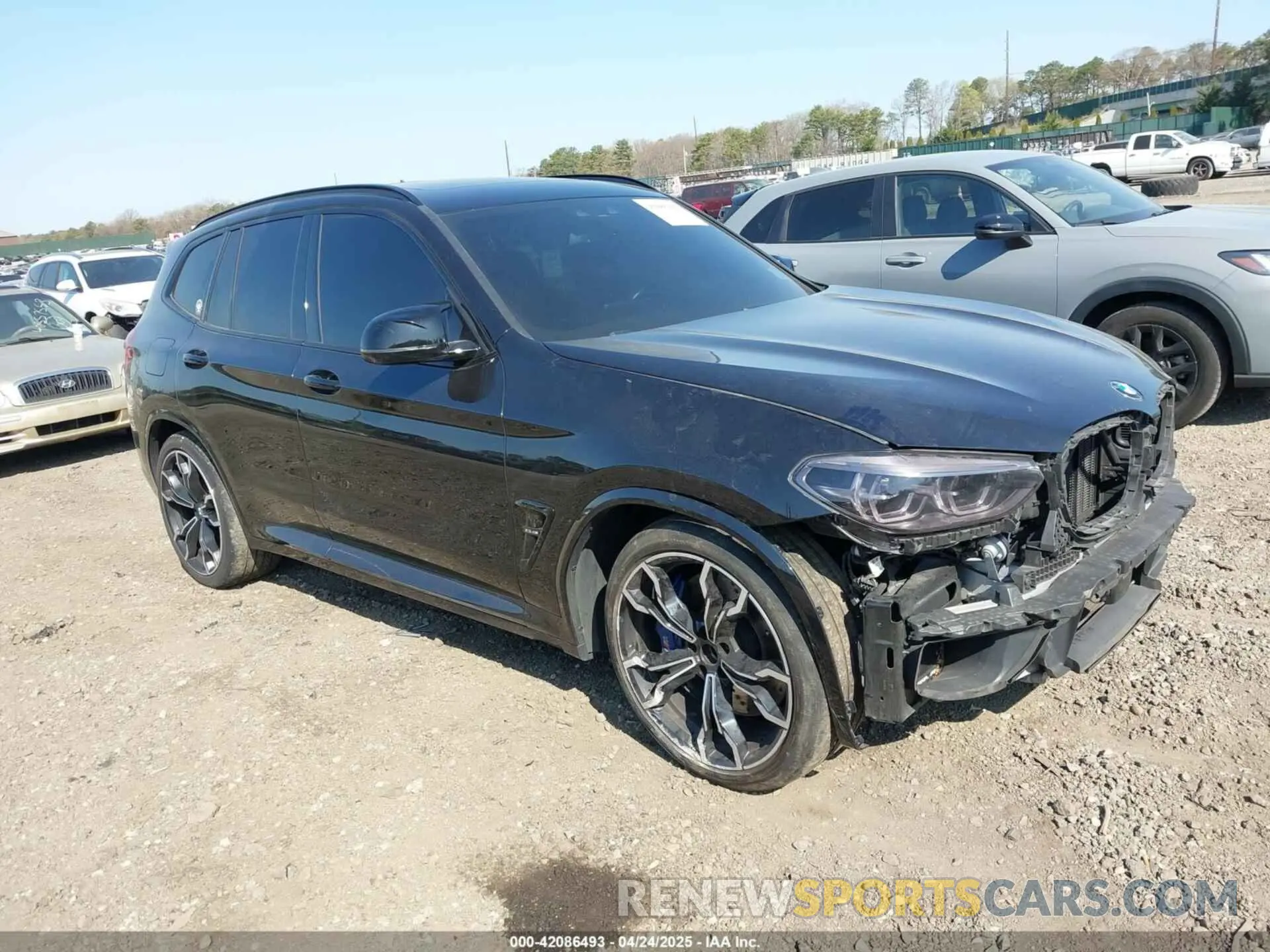 1 fotografías del automóvil dañado 5YMTS0C08L9B17273 BMW X3 M 2020