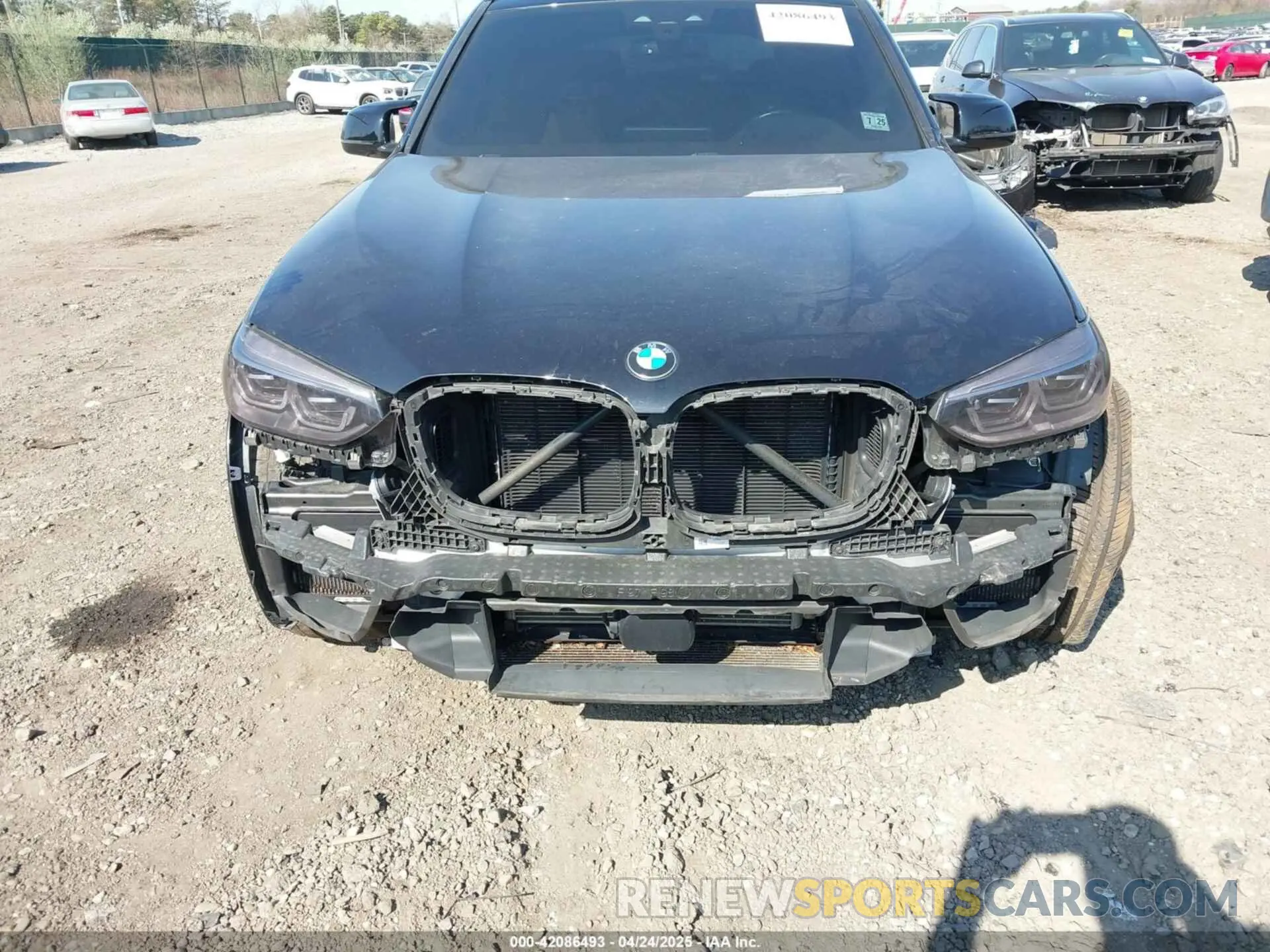 12 fotografías del automóvil dañado 5YMTS0C08L9B17273 BMW X3 M 2020