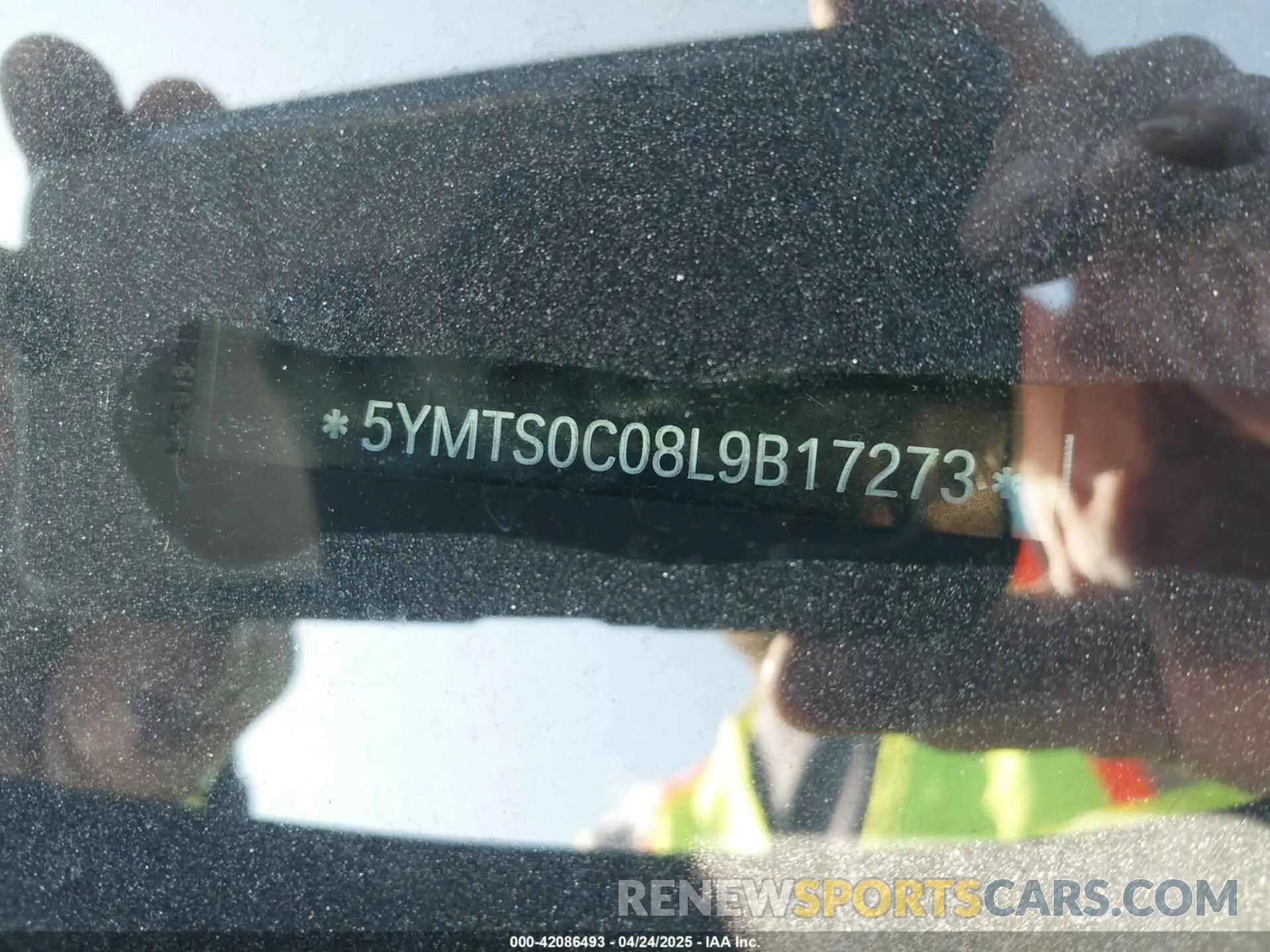 20 fotografías del automóvil dañado 5YMTS0C08L9B17273 BMW X3 M 2020