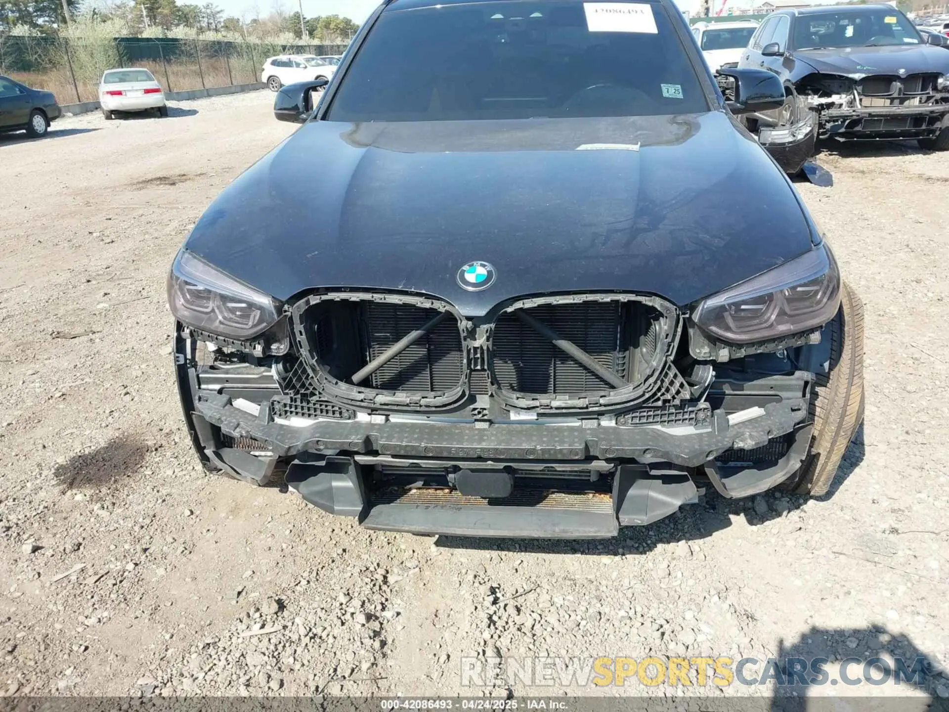 6 fotografías del automóvil dañado 5YMTS0C08L9B17273 BMW X3 M 2020