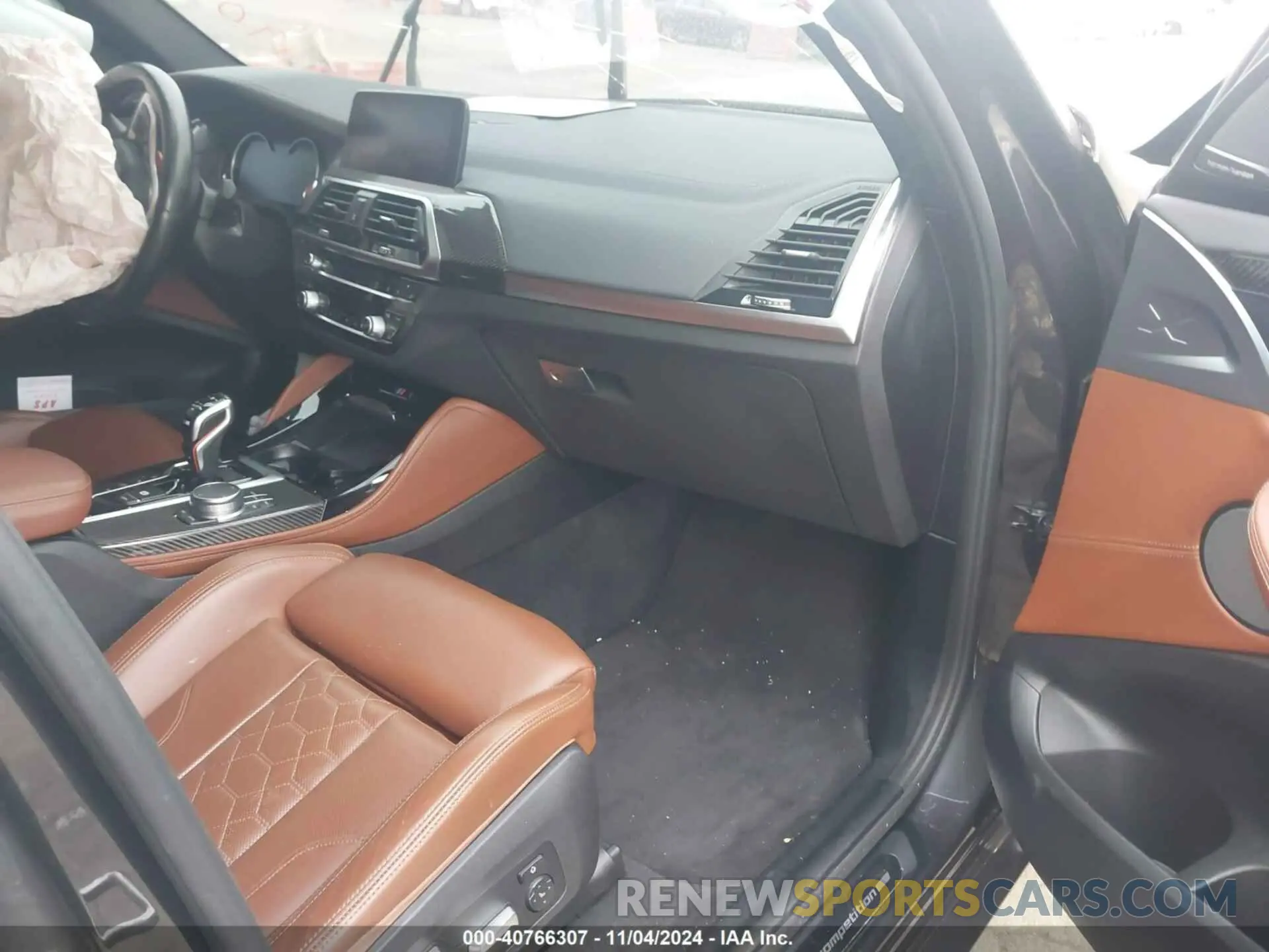 5 fotografías del automóvil dañado 5YMTS0C0XL9B49044 BMW X3 M 2020