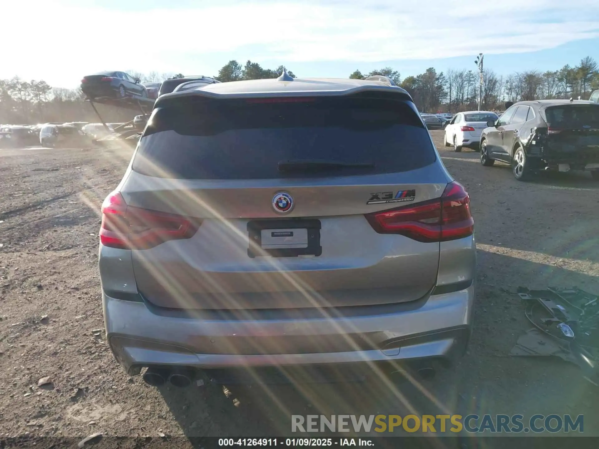 15 fotografías del automóvil dañado 5YMTS0C03M9F05142 BMW X3 M 2021