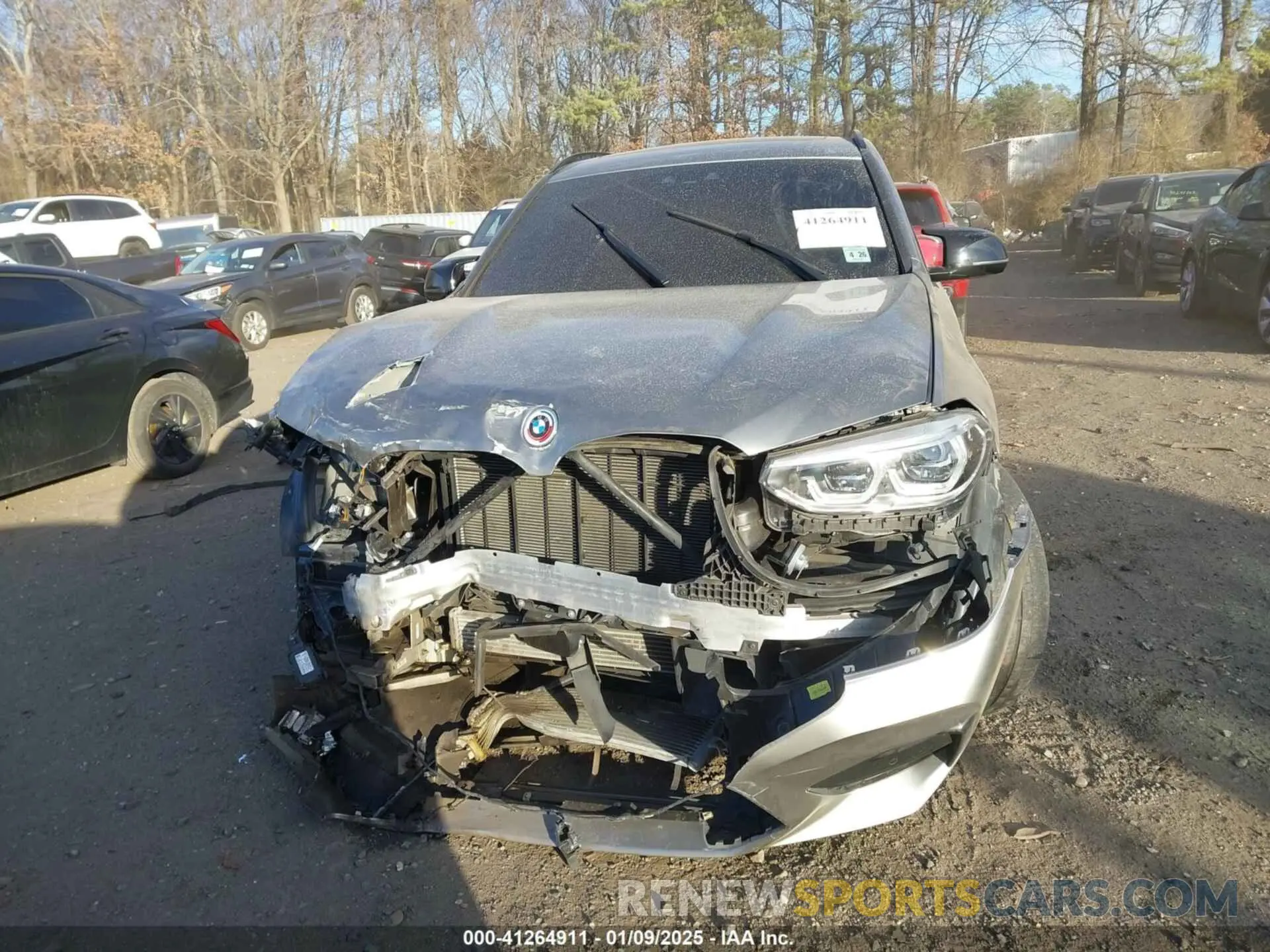 6 fotografías del automóvil dañado 5YMTS0C03M9F05142 BMW X3 M 2021