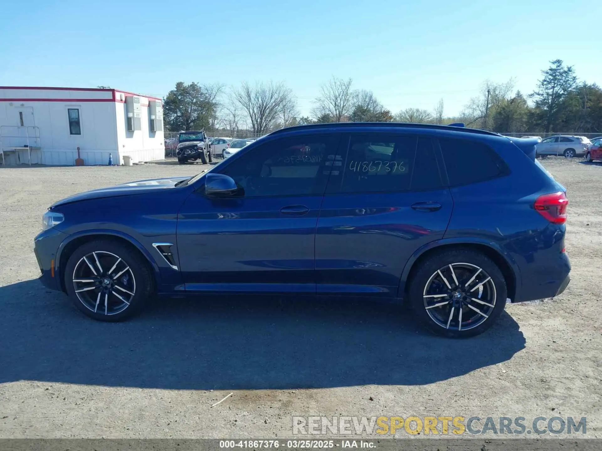 14 fotografías del automóvil dañado 5YMTS0C06M9F45134 BMW X3 M 2021