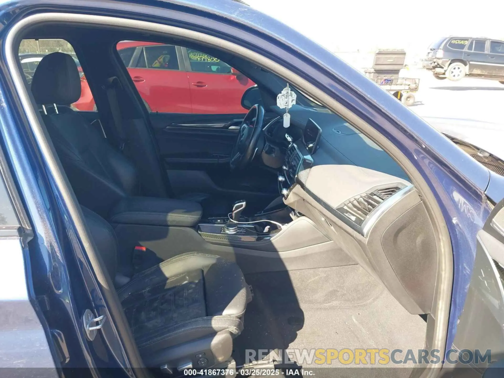 5 fotografías del automóvil dañado 5YMTS0C06M9F45134 BMW X3 M 2021