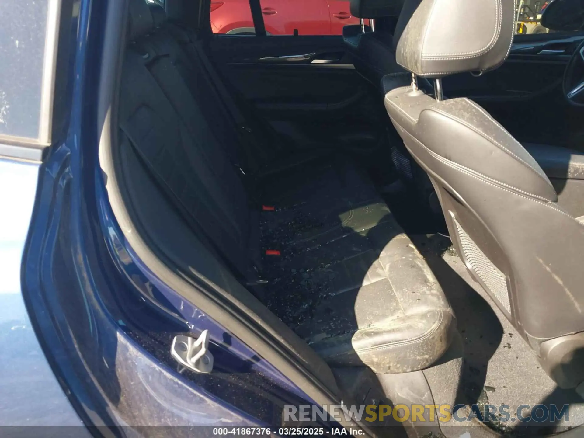 8 fotografías del automóvil dañado 5YMTS0C06M9F45134 BMW X3 M 2021