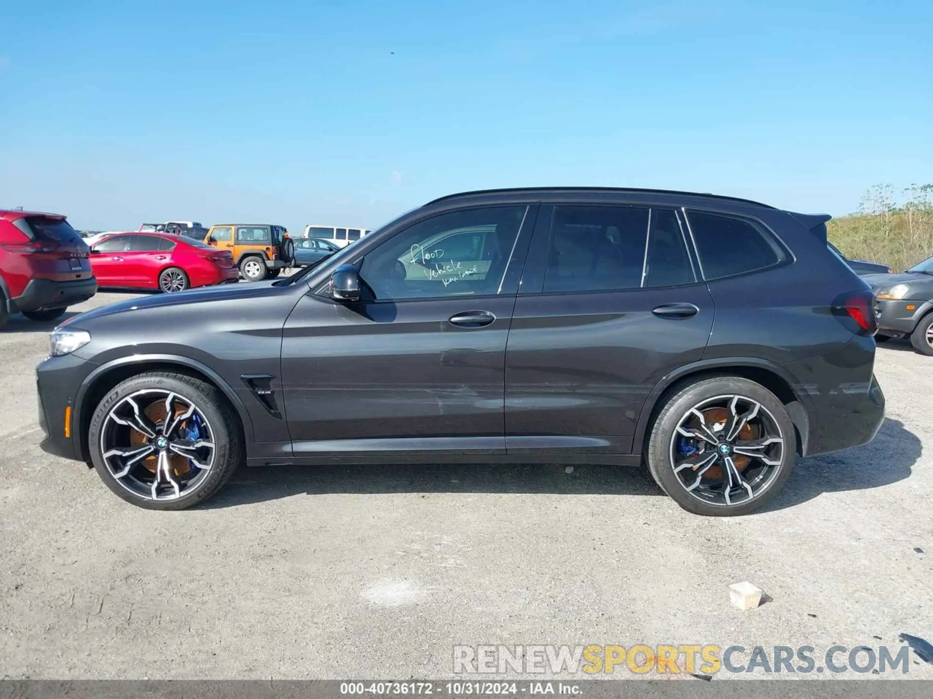 14 fotografías del automóvil dañado 5YM13EC00N9J72382 BMW X3 M 2022