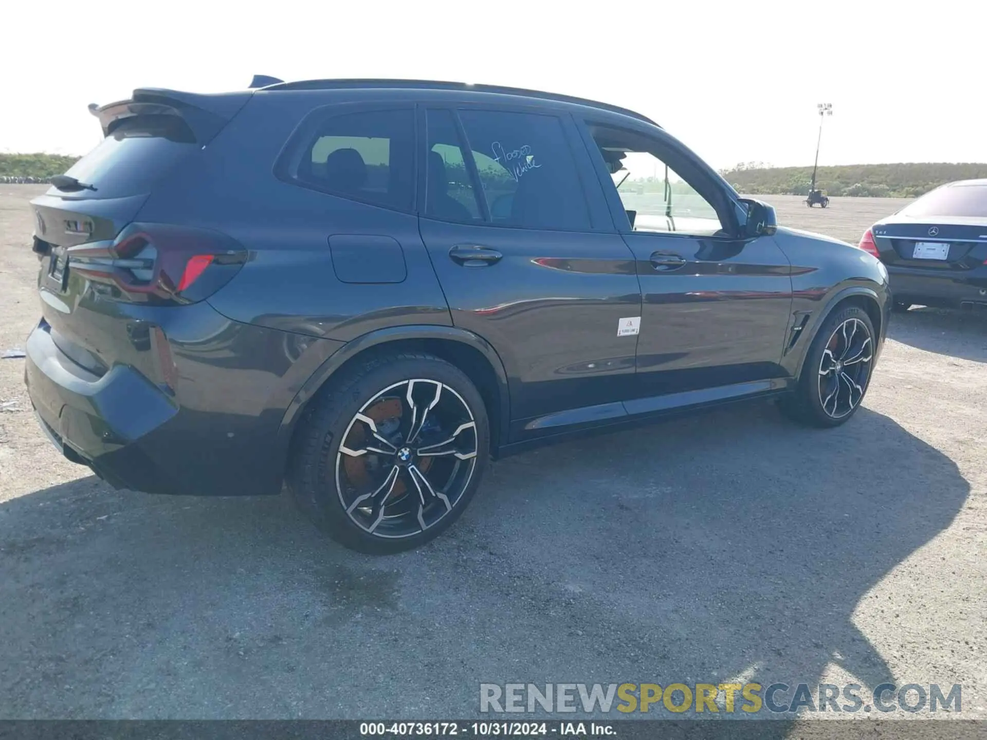 4 fotografías del automóvil dañado 5YM13EC00N9J72382 BMW X3 M 2022