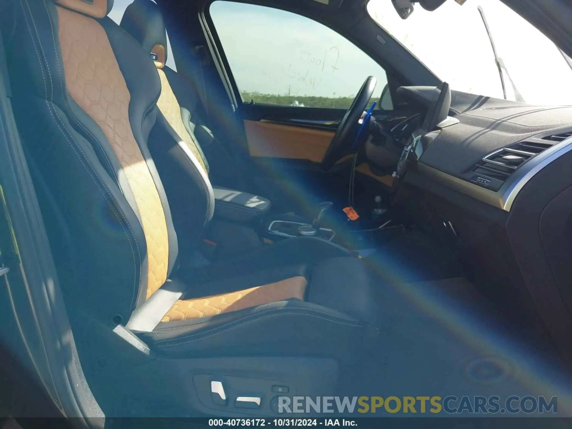 5 fotografías del automóvil dañado 5YM13EC00N9J72382 BMW X3 M 2022
