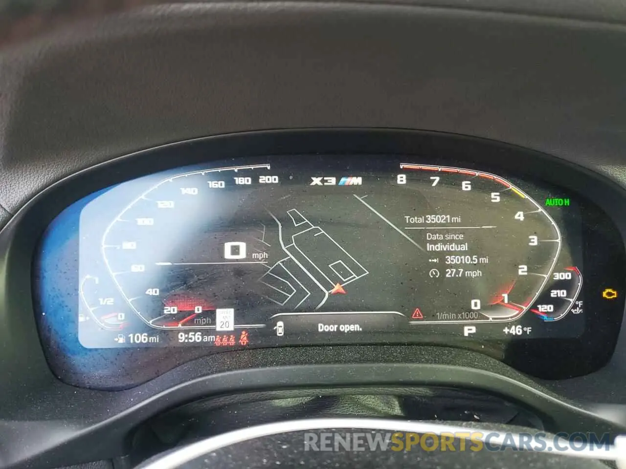 9 fotografías del automóvil dañado 5YM13EC01N9N34588 BMW X3 M 2022