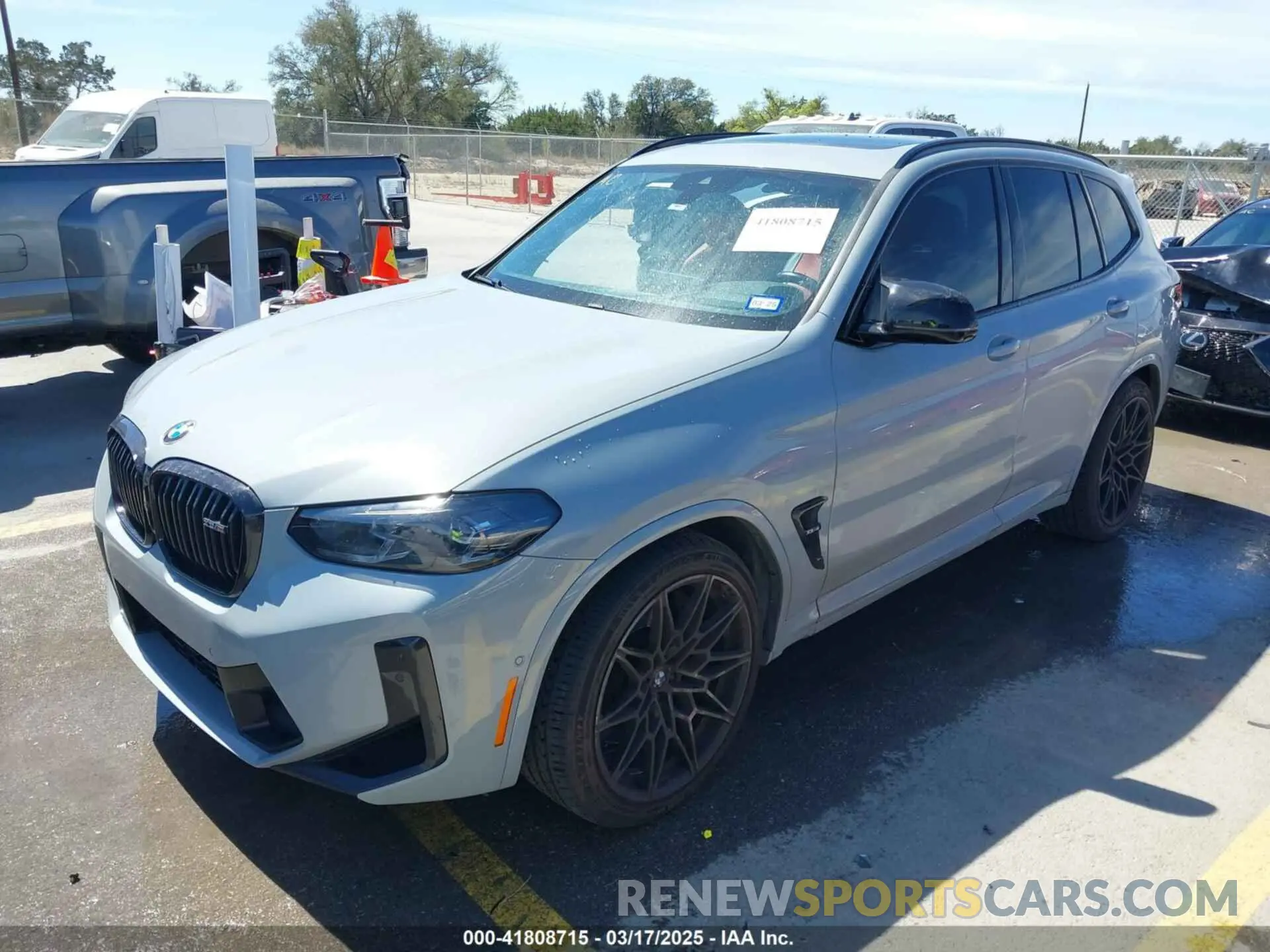 2 fotografías del automóvil dañado 5YM13EC03N9L12134 BMW X3 M 2022