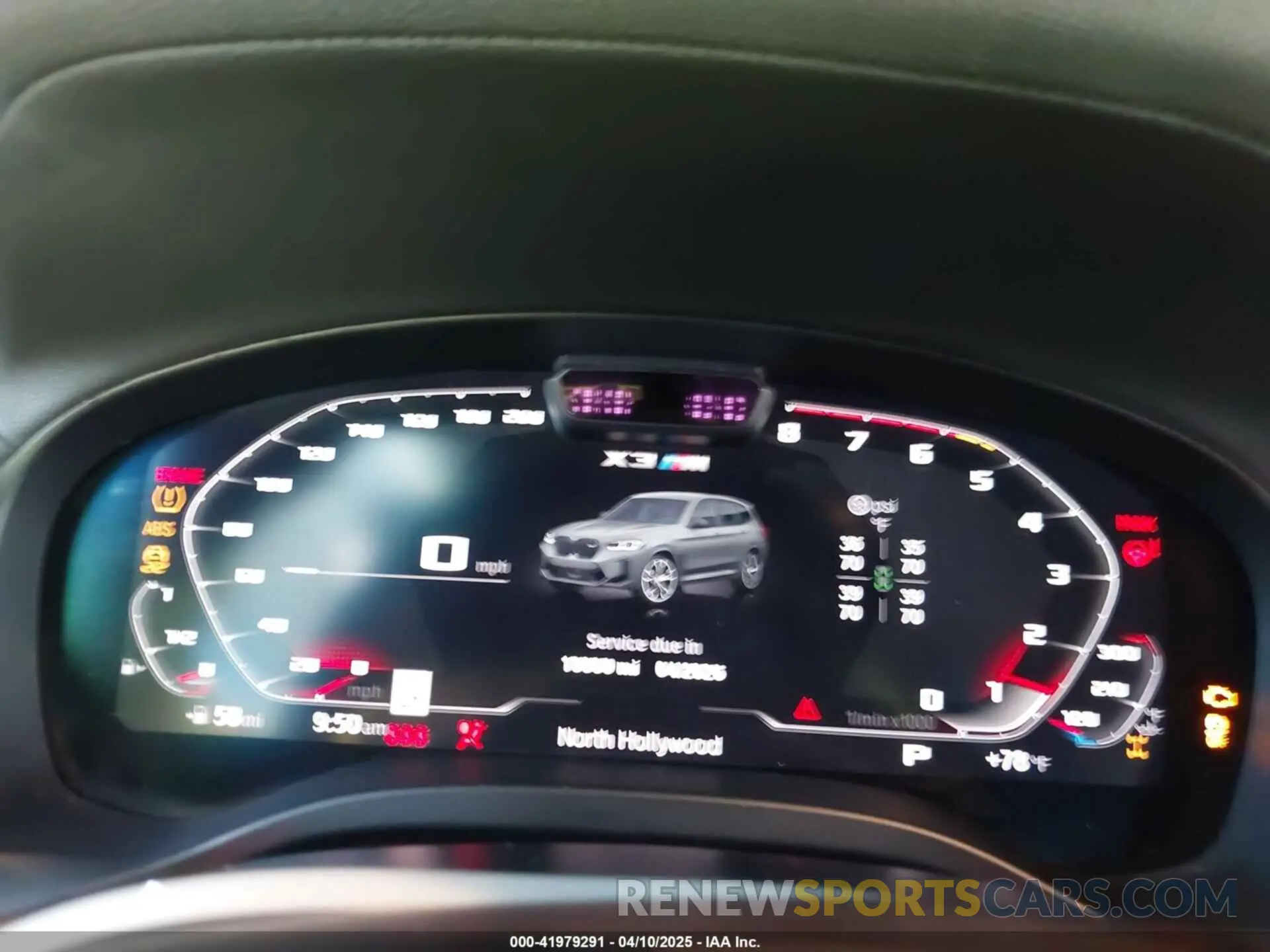 7 fotografías del automóvil dañado 5YM13EC07N9L49512 BMW X3 M 2022
