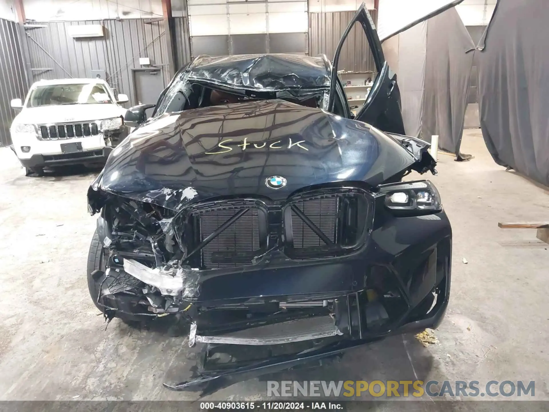 13 fotografías del automóvil dañado 5YM13EC02R9W28887 BMW X3 M 2024
