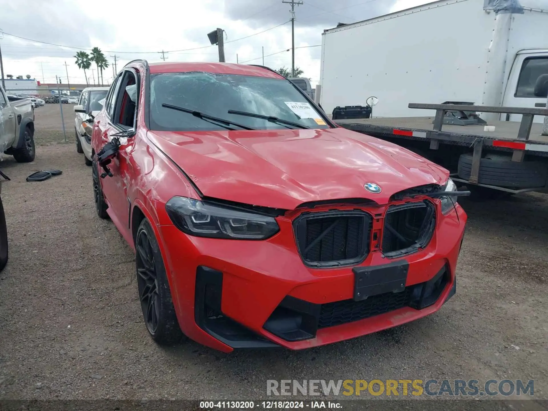 1 fotografías del automóvil dañado 5YM13EC05R9T48719 BMW X3 M 2024