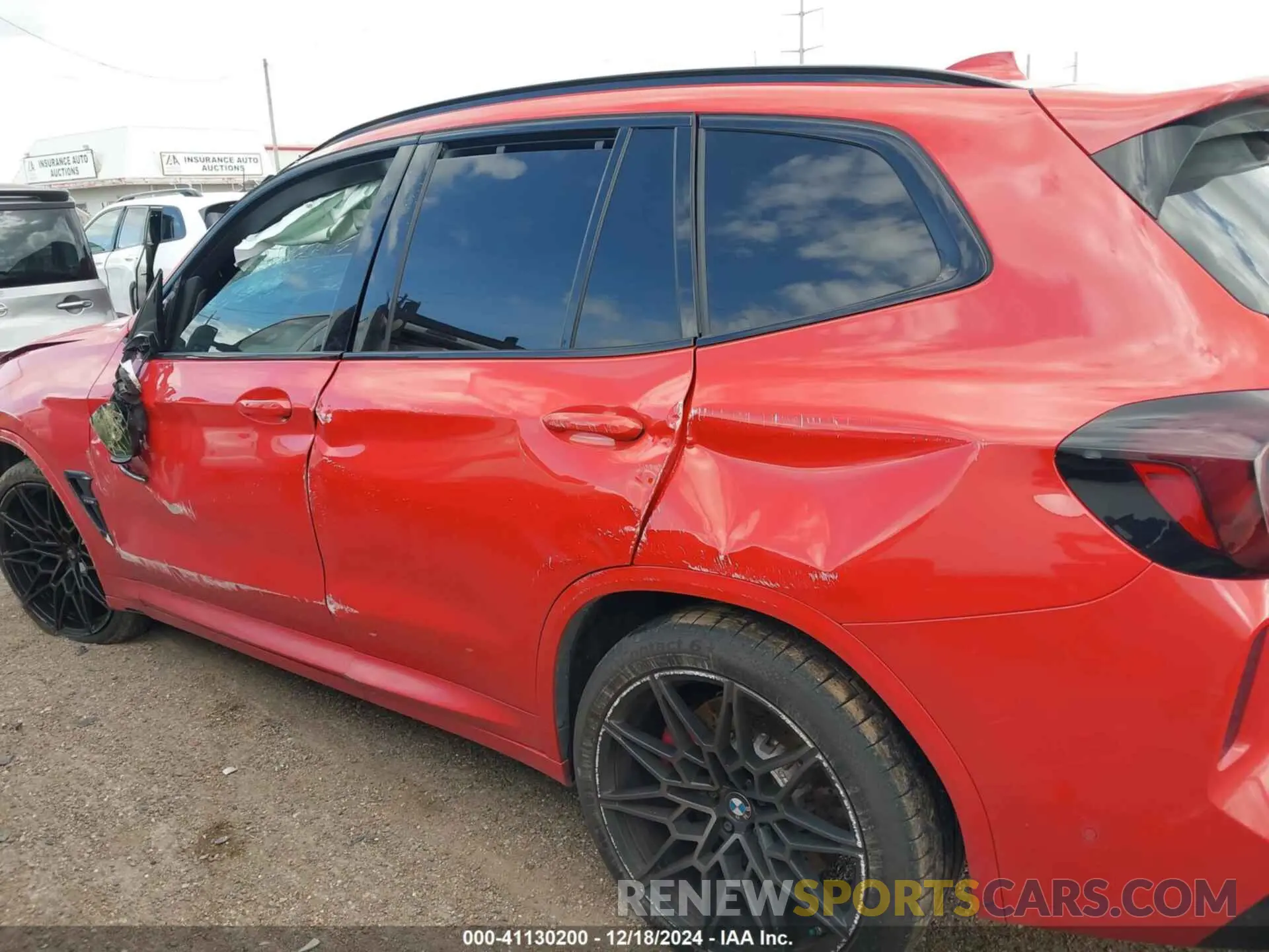 14 fotografías del automóvil dañado 5YM13EC05R9T48719 BMW X3 M 2024