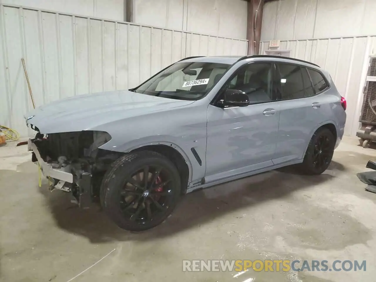 1 fotografías del automóvil dañado 5UX83DP00N9J31681 BMW X3 M40I 2022